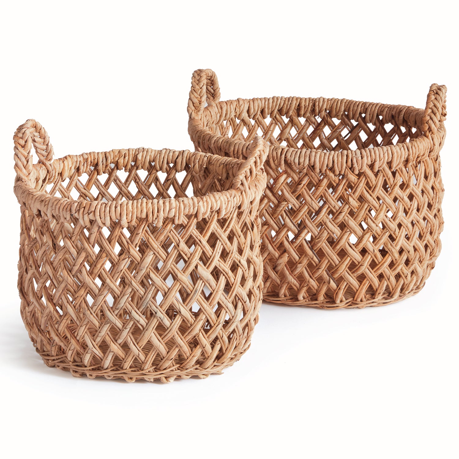 Emlyn Rattan Handle Basket Set of 2