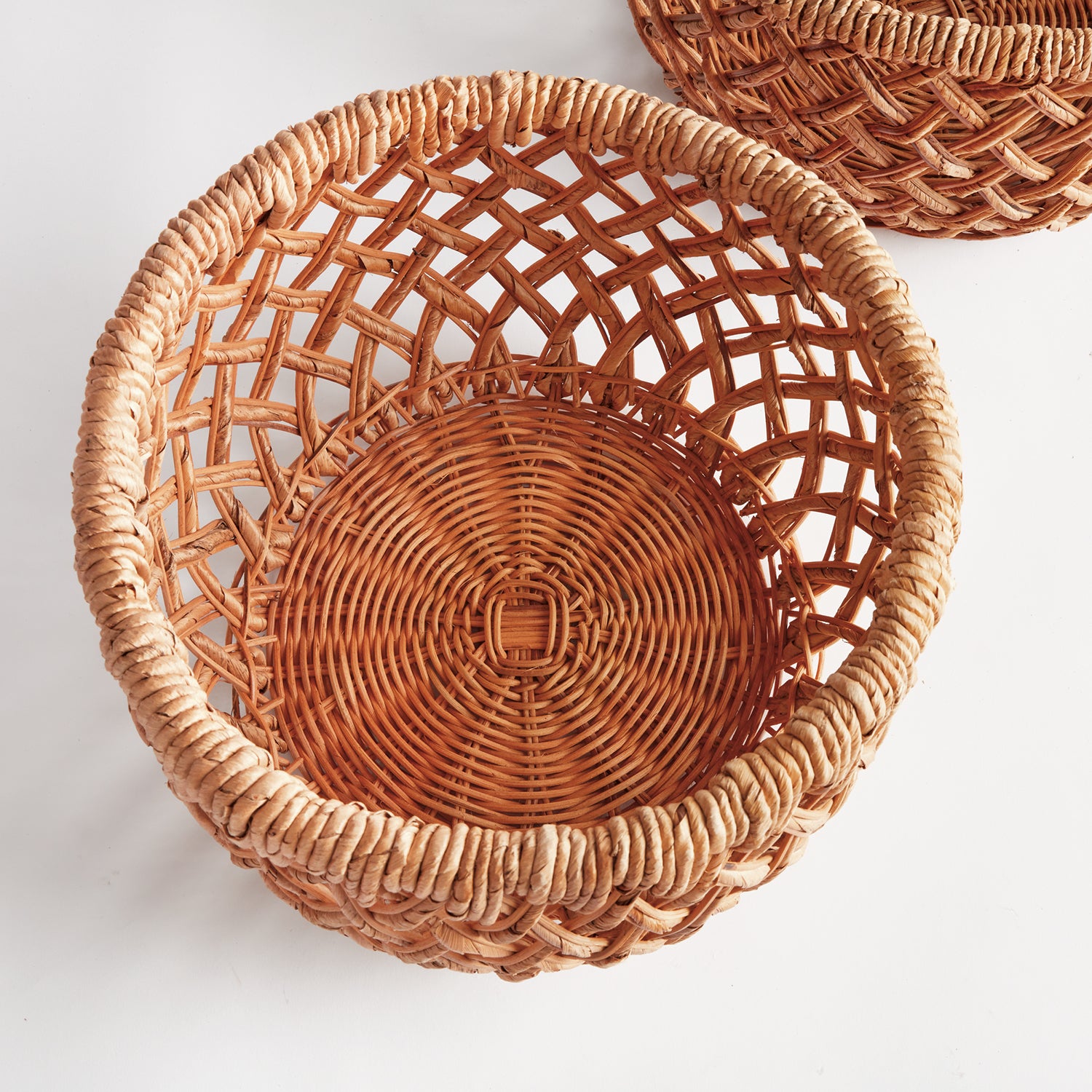 Emlyn Rattan Basket Set of 2