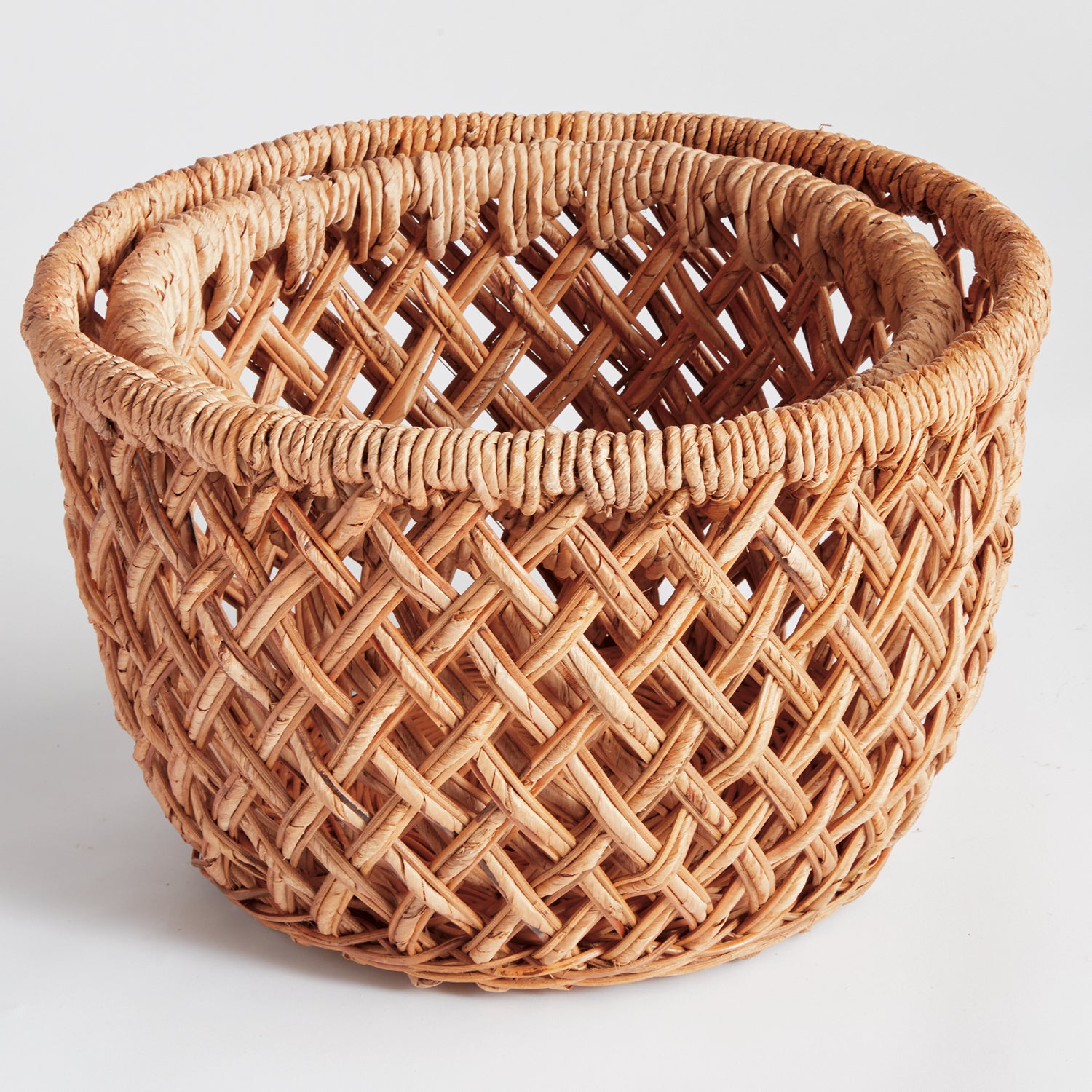 Emlyn Rattan Basket Set of 2