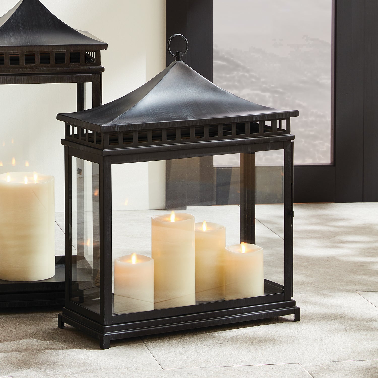 Kito Rectangular Outdoor Lantern