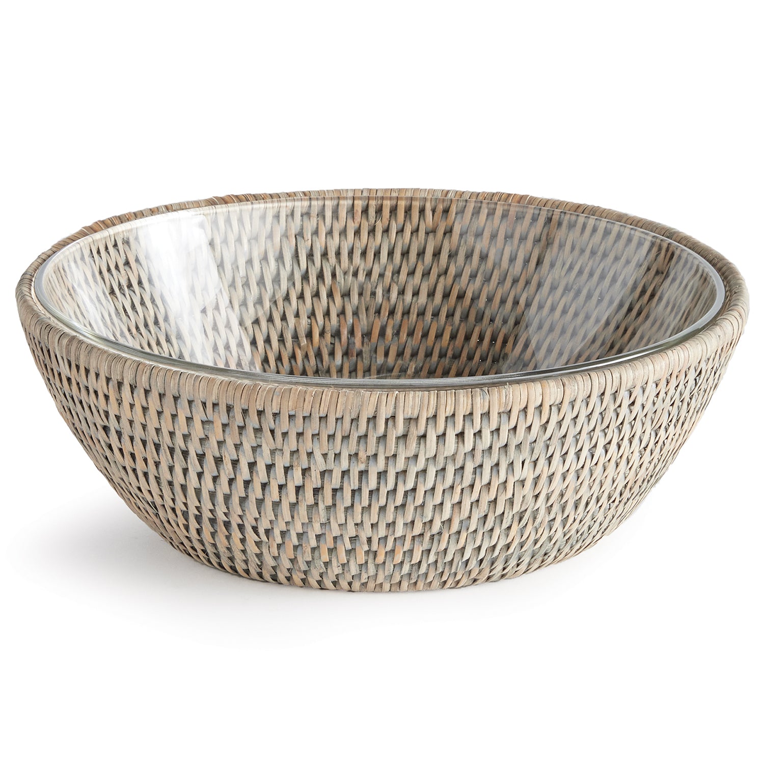 Burma Rattan Serving Bowl