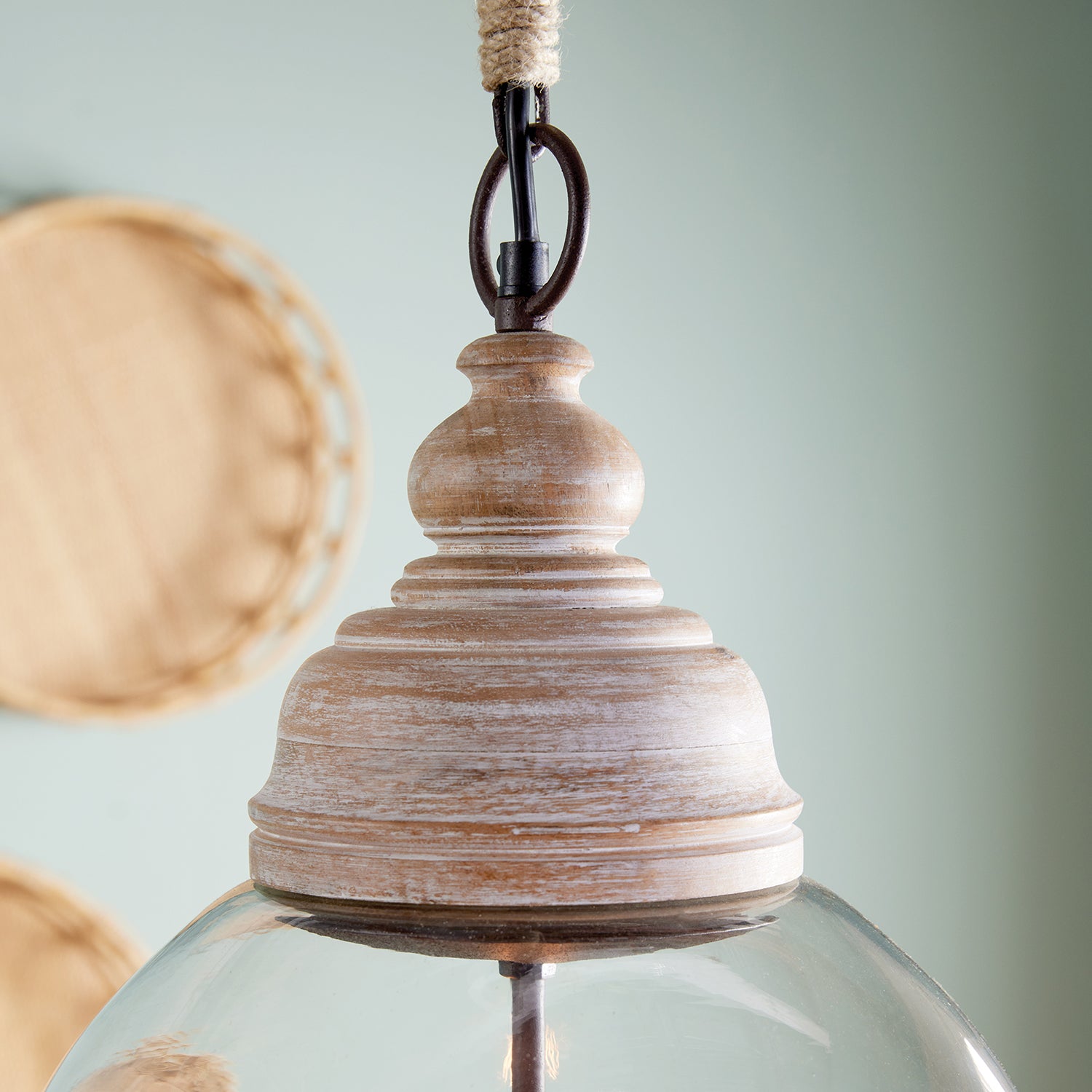 Vintners Cloche 29in Pendant