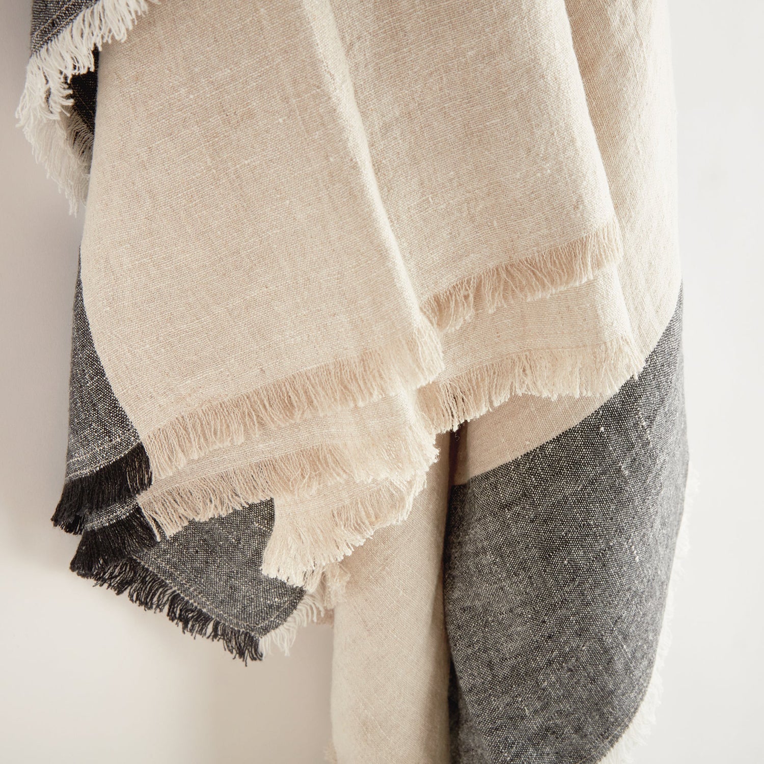 Anika European Linen Throw Blanket