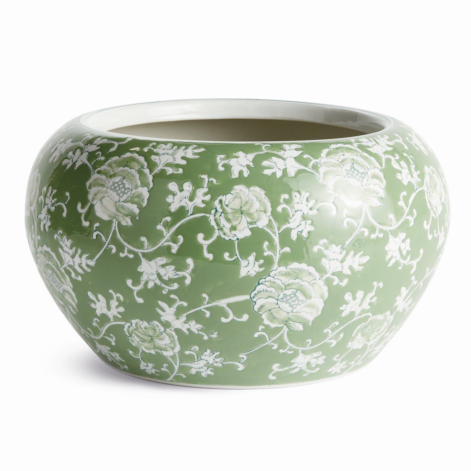 Imperial Lotus Round Planter