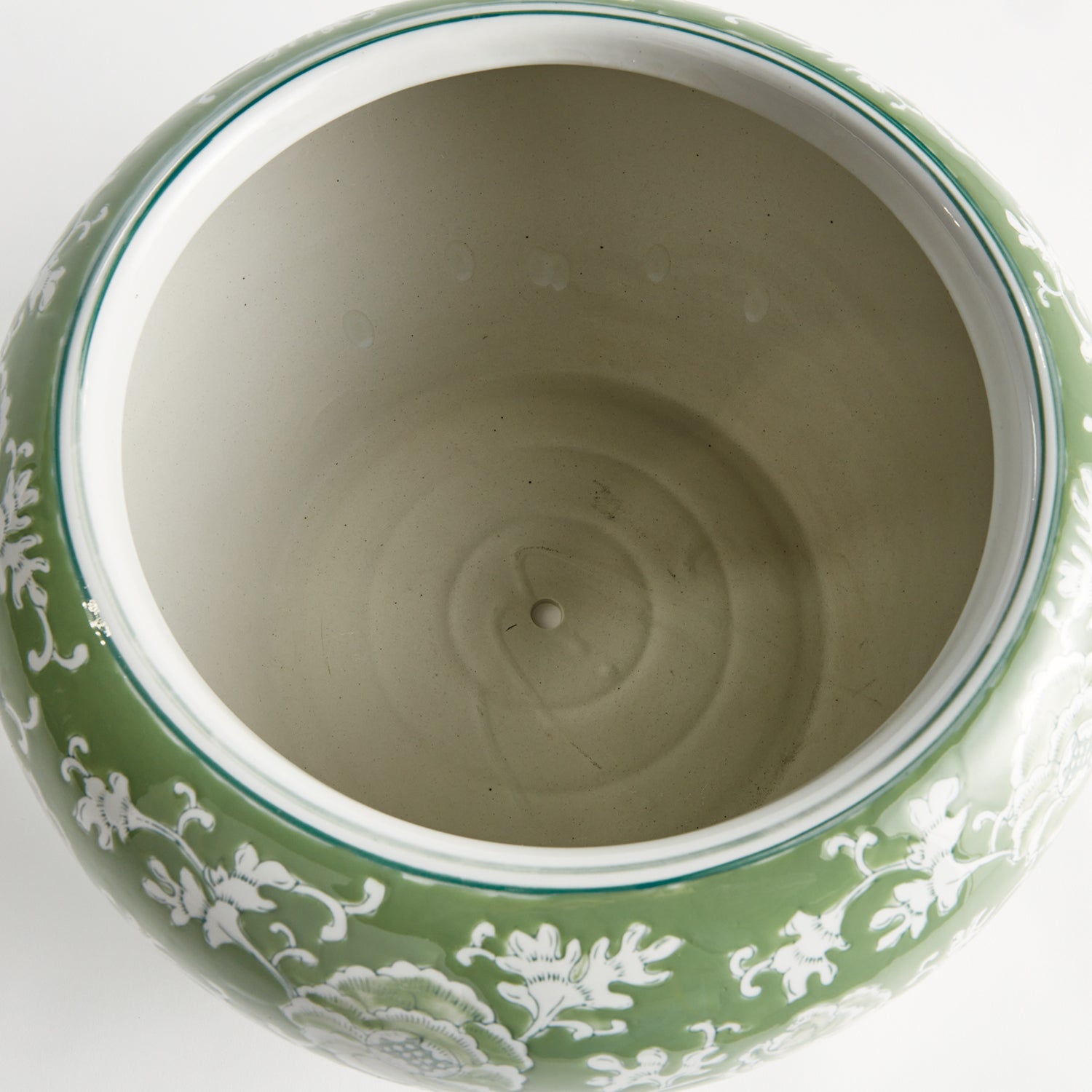Imperial Lotus Round Planter