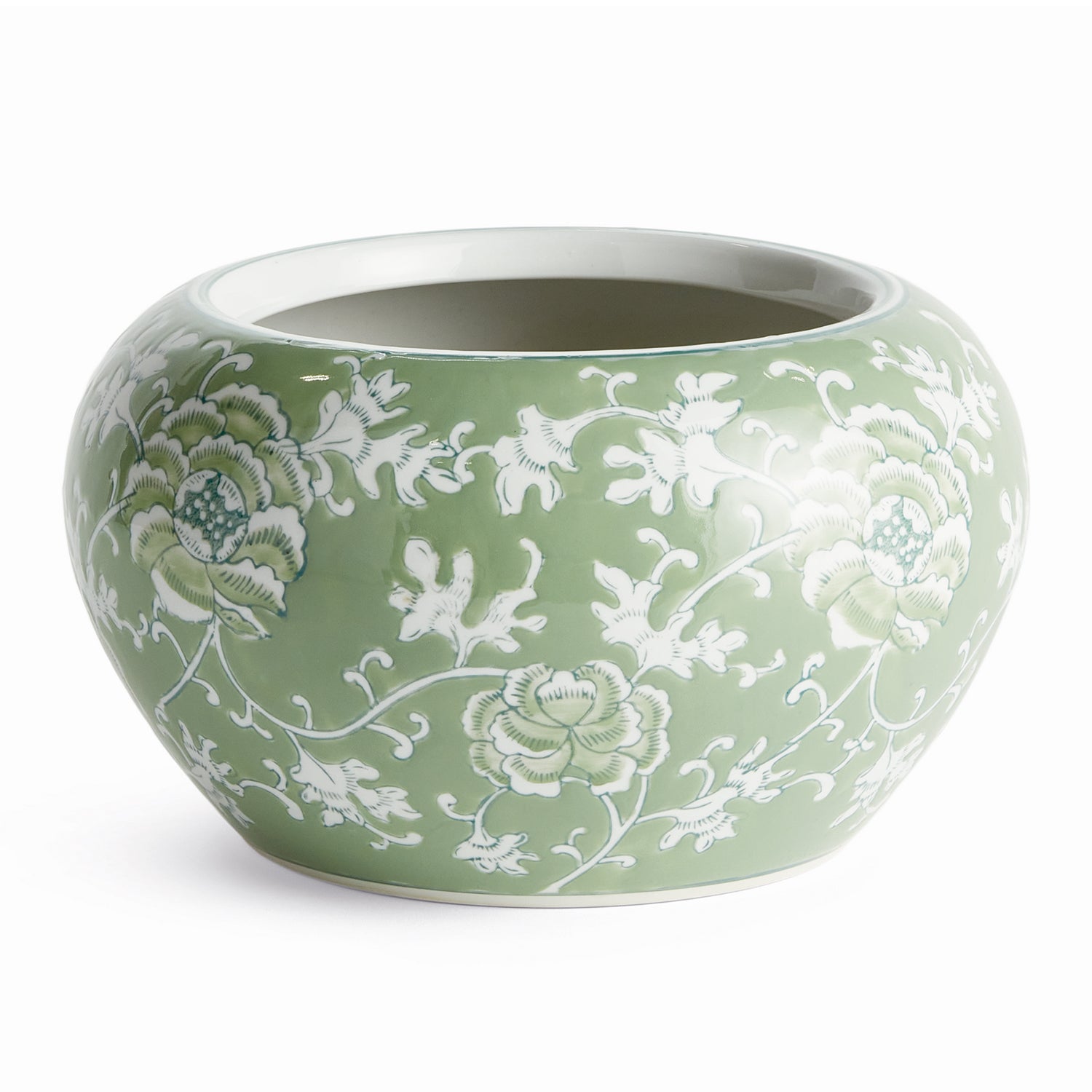 Imperial Lotus Round Planter