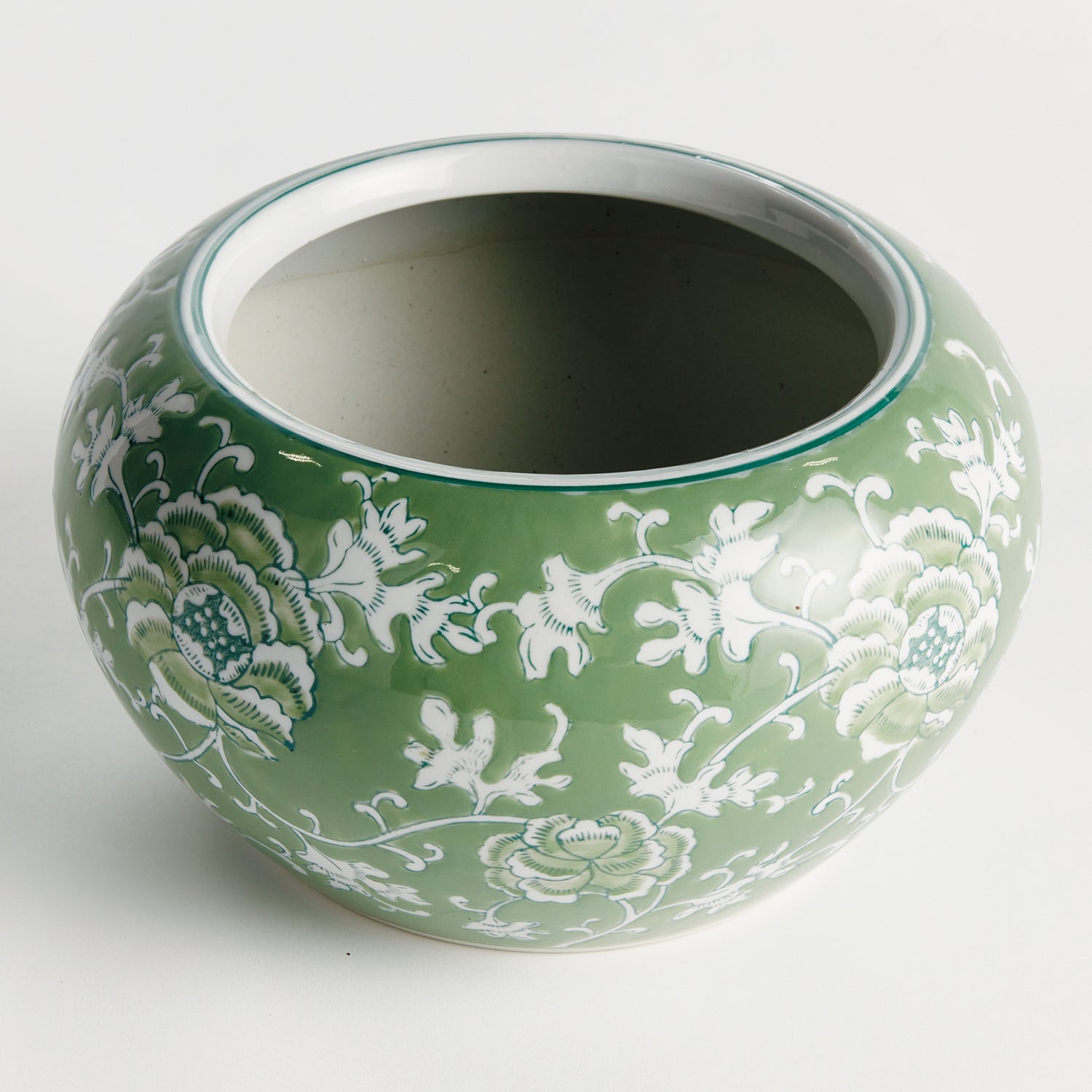Imperial Lotus Round Planter