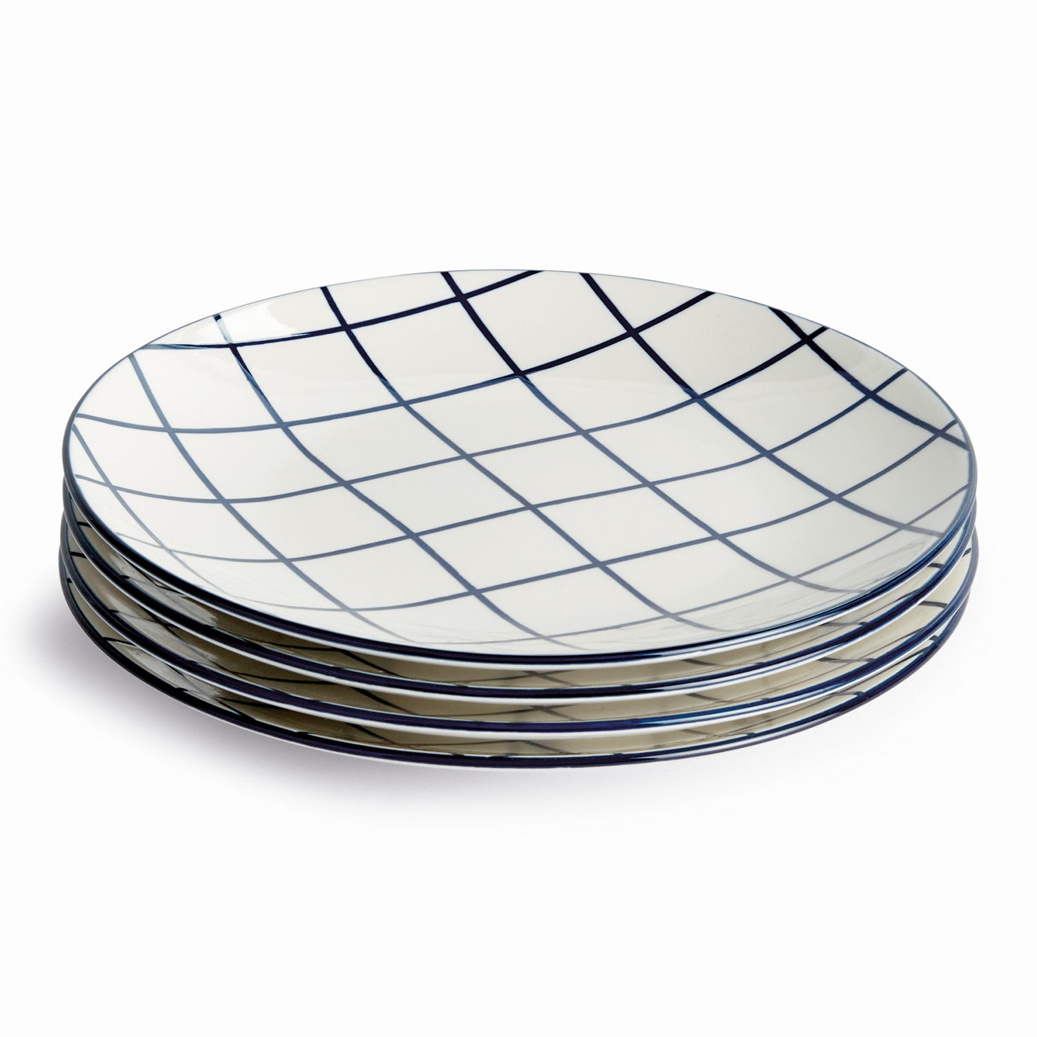 Stria Plate Set of 4