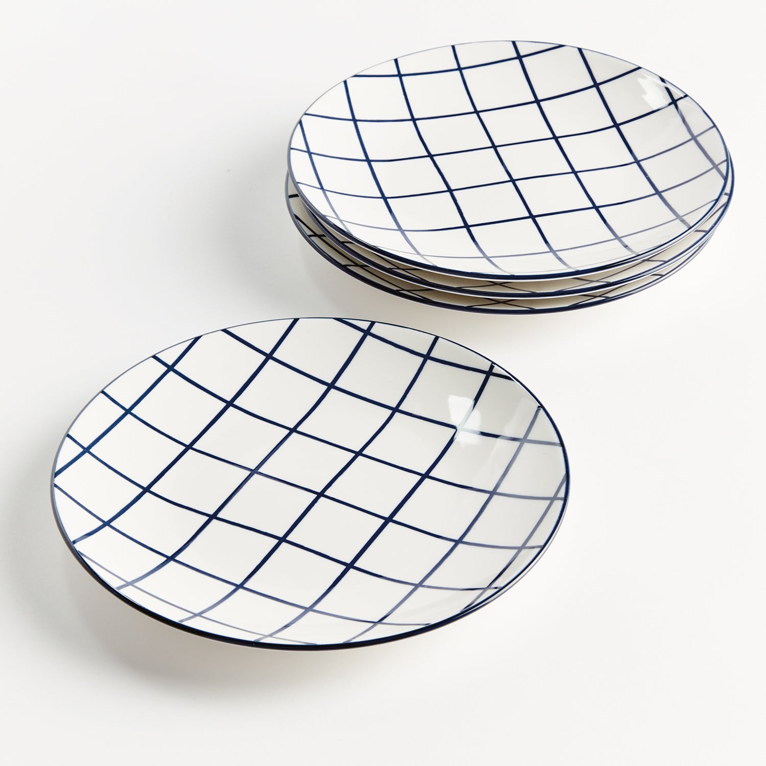 Stria Plate Set of 4