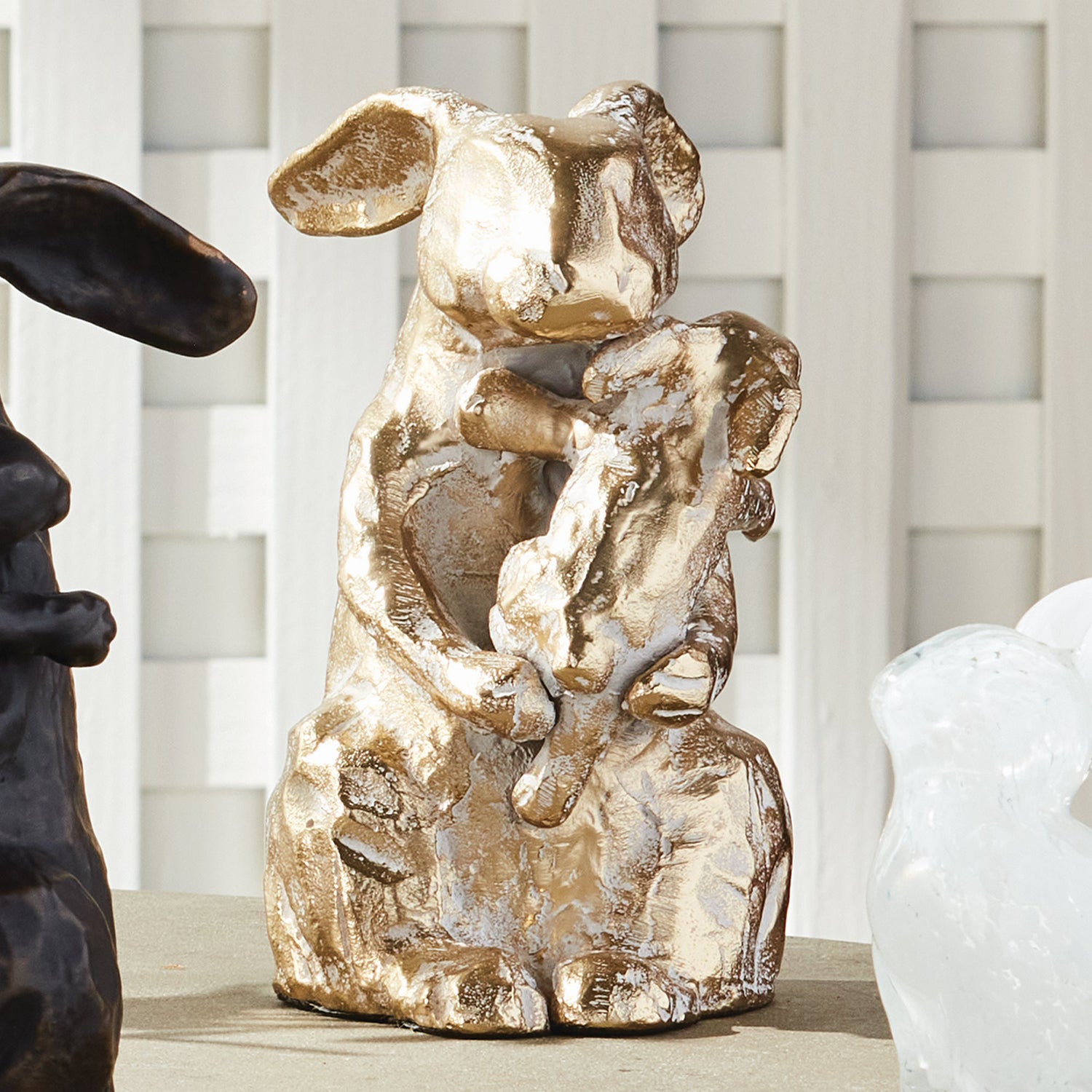 Mother Rabbit Sculpture