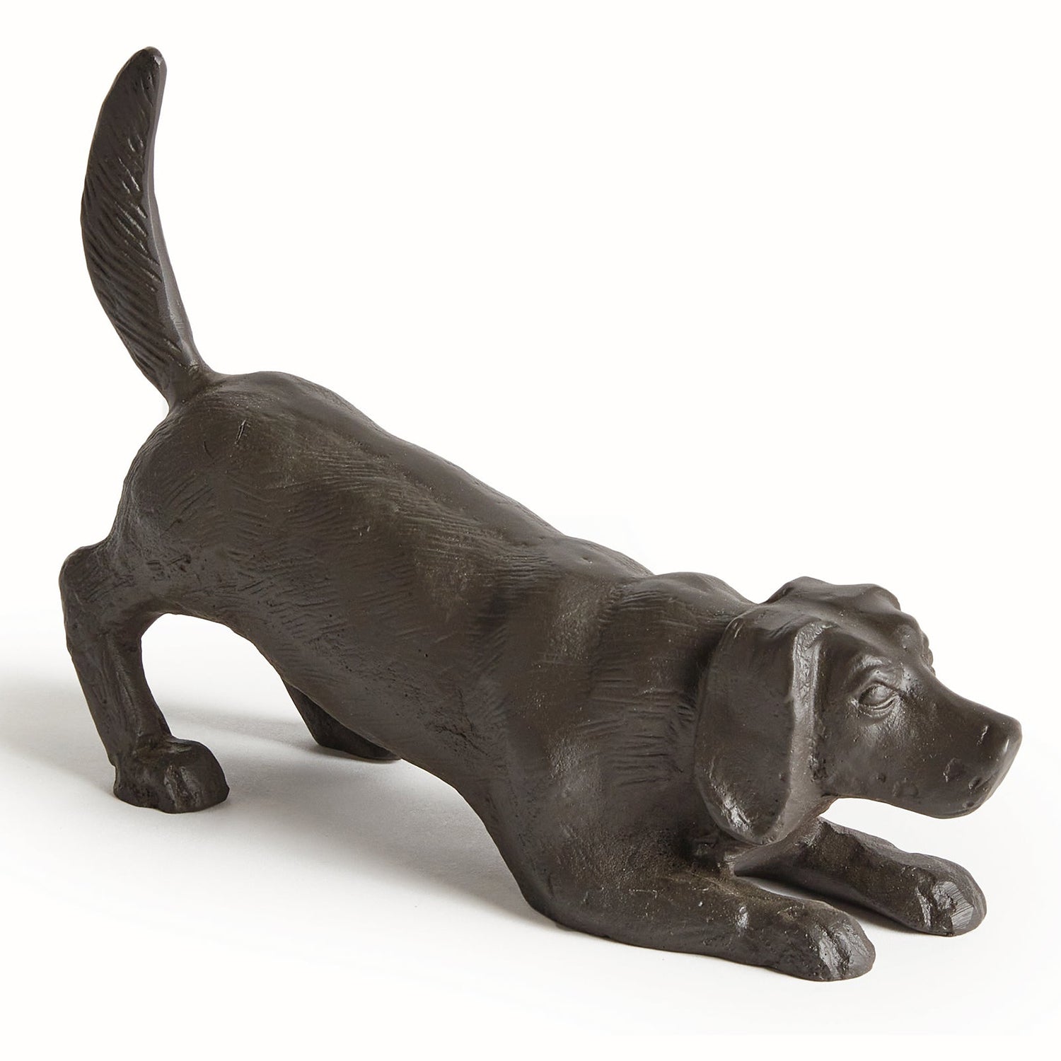 Playful Dog Sculpture