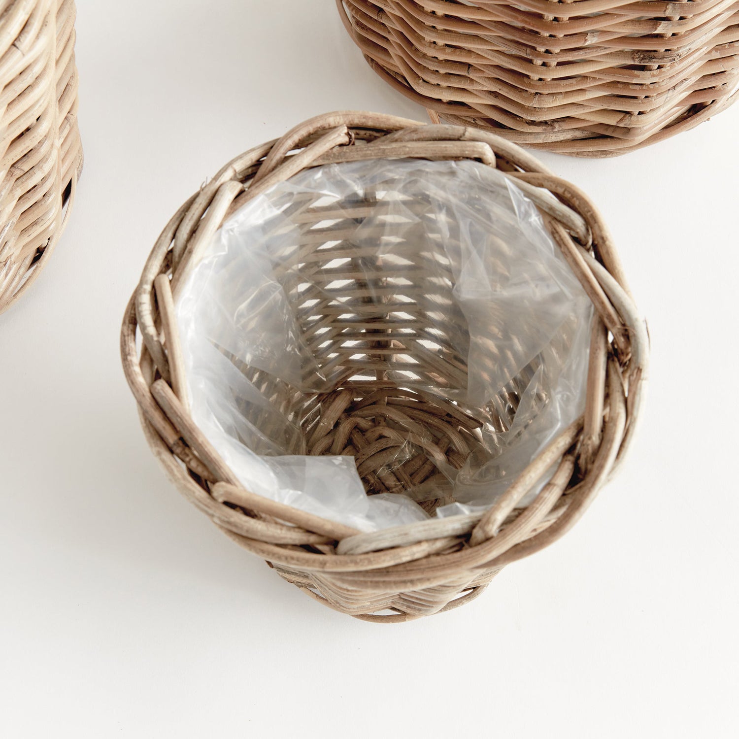 Normandy Tapered Basket Planter Set of 3