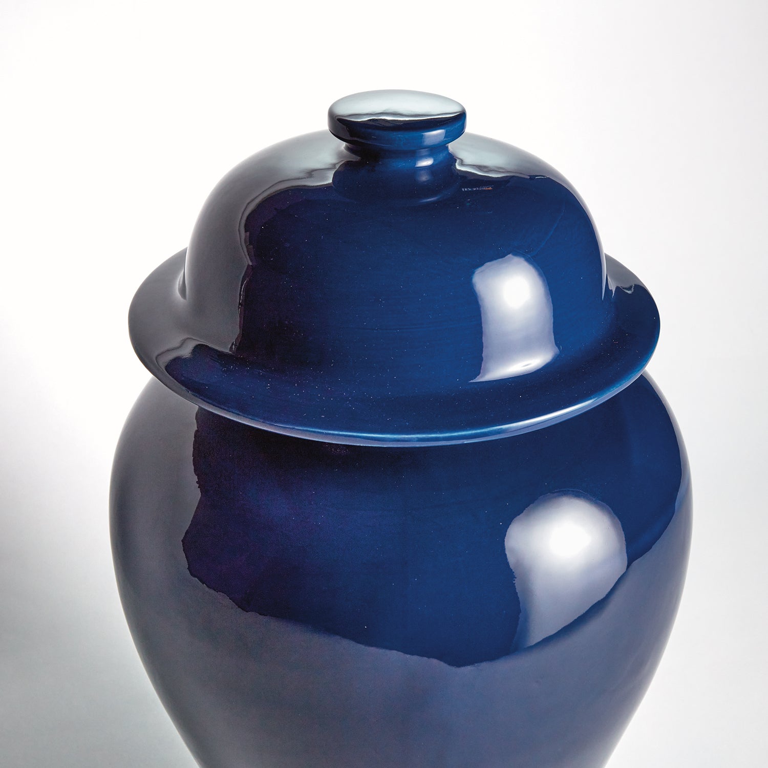 Koa Large Wide Lidded Ginger Jar