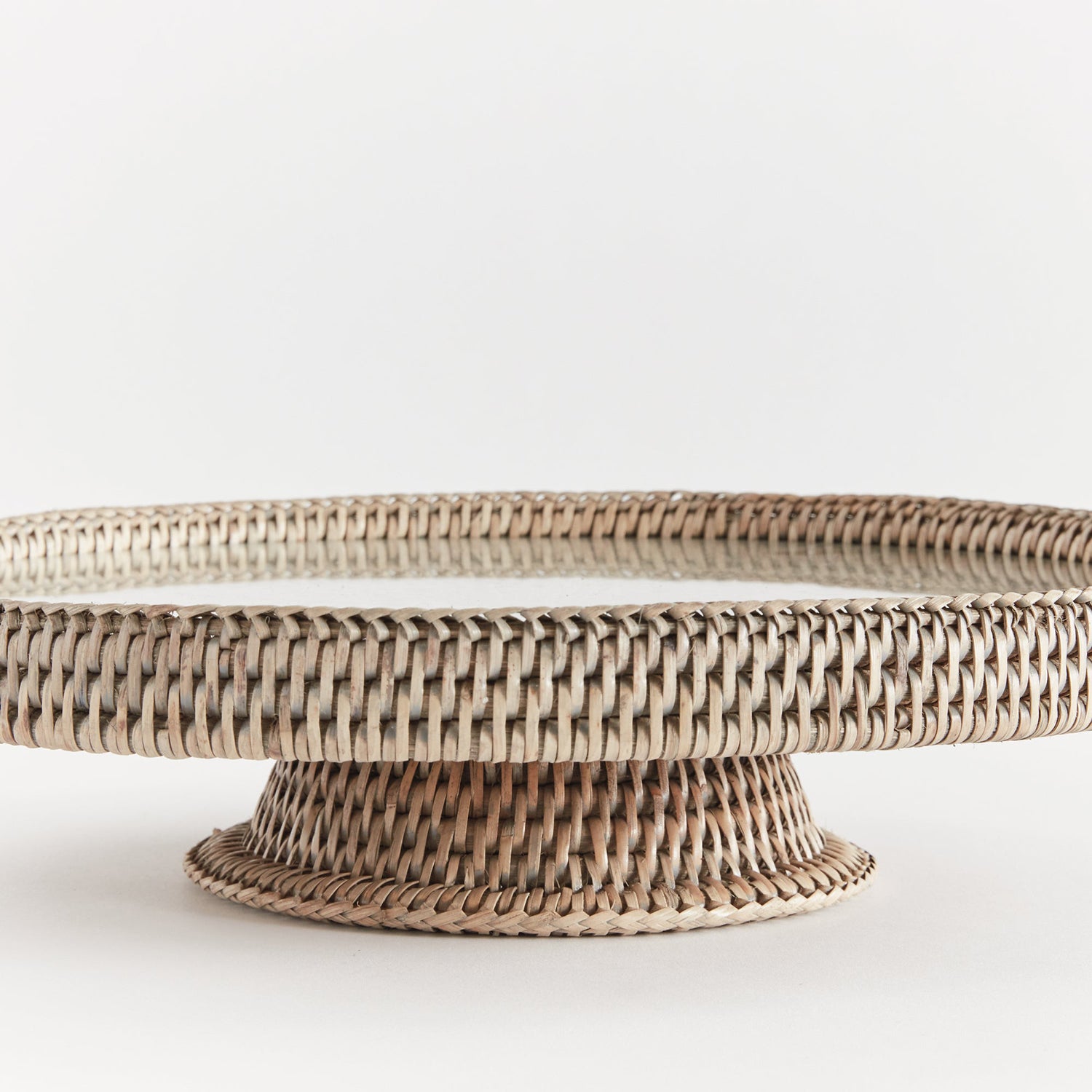 Burma Rattan Serving Stand