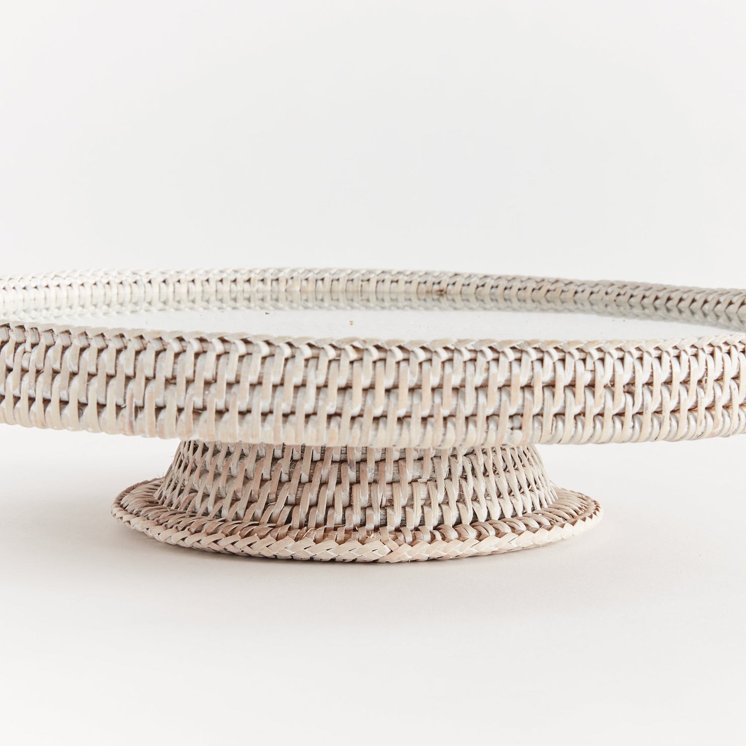 Burma Rattan Serving Stand