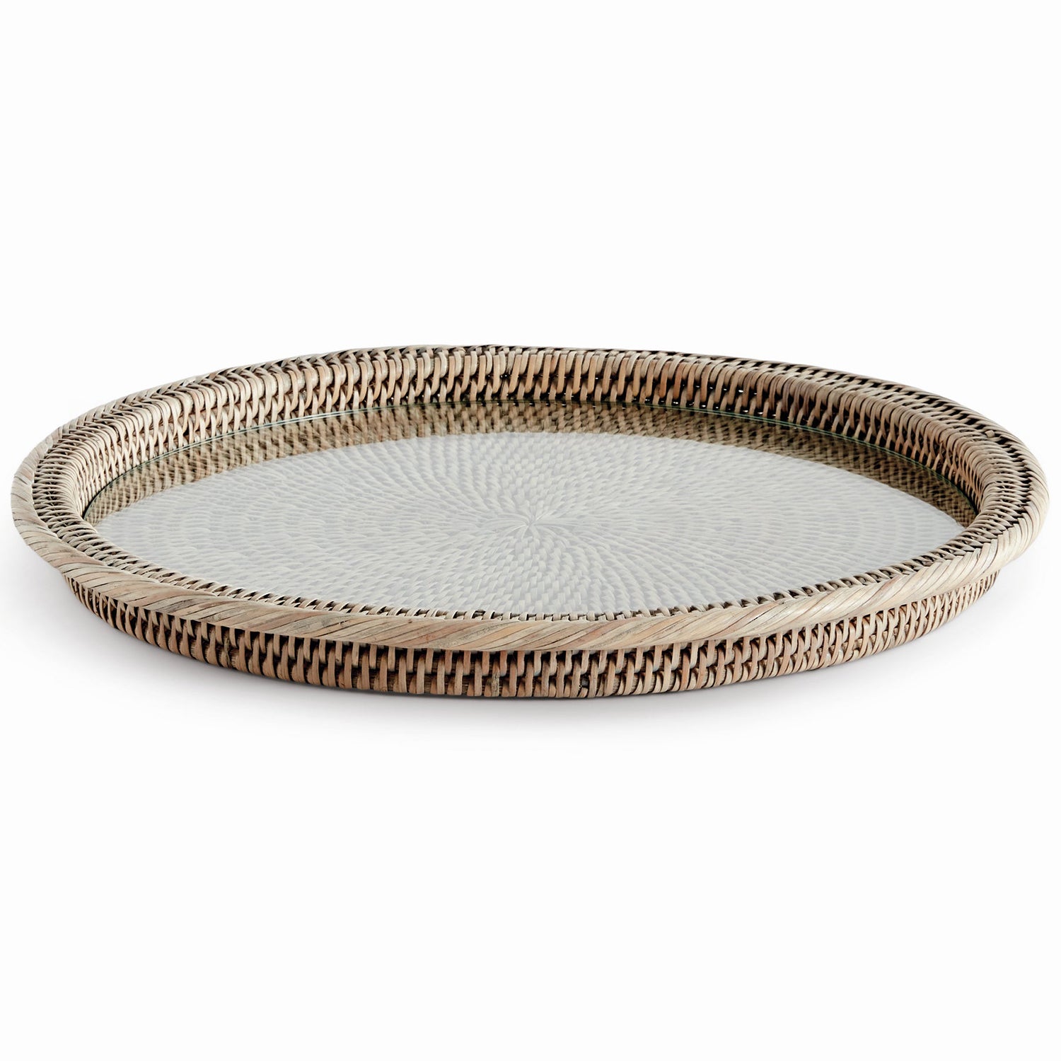 Burma Rattan Serving Platter