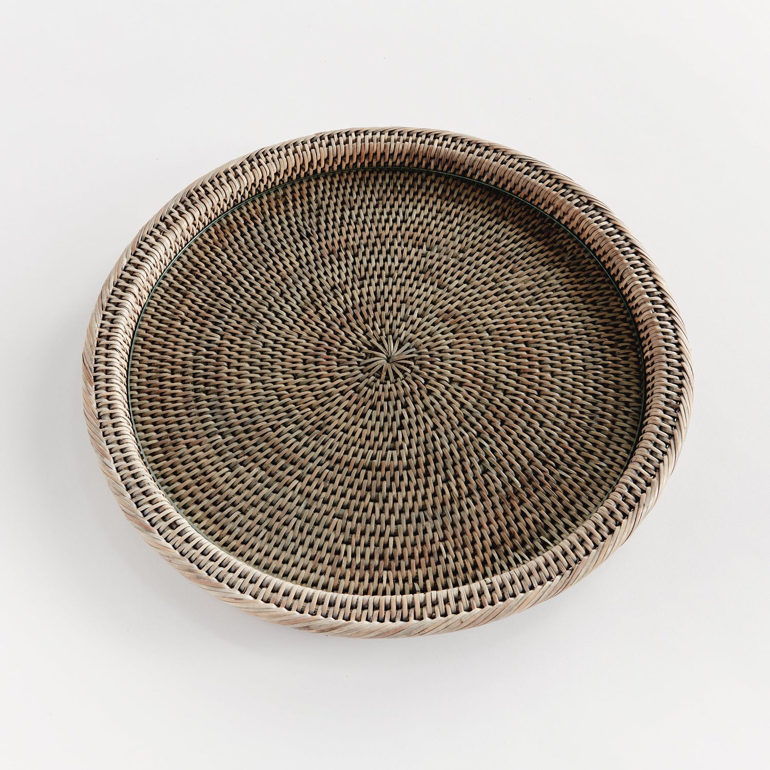 Burma Rattan Serving Platter