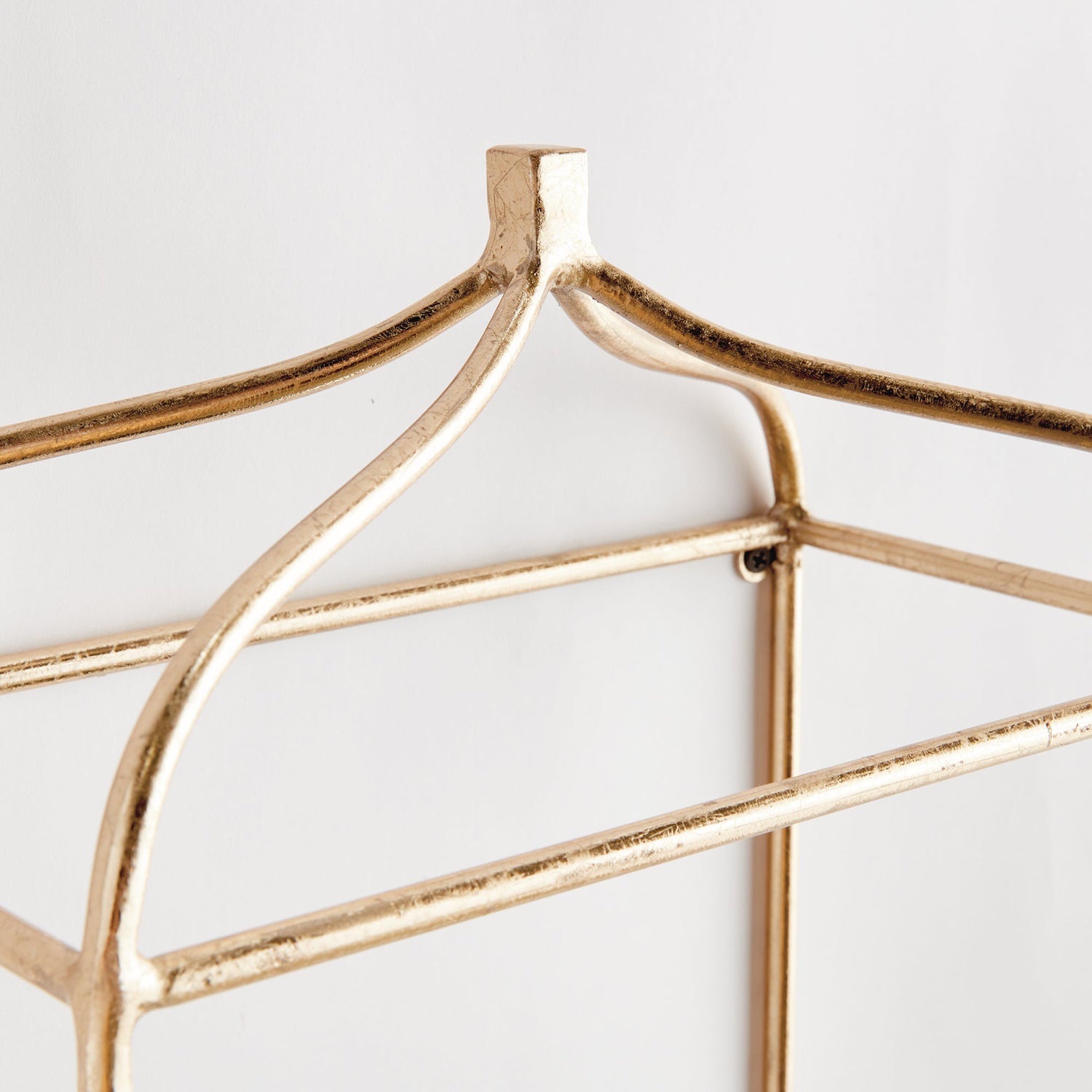 Abby Mirrored Wall Shelf Set of 2