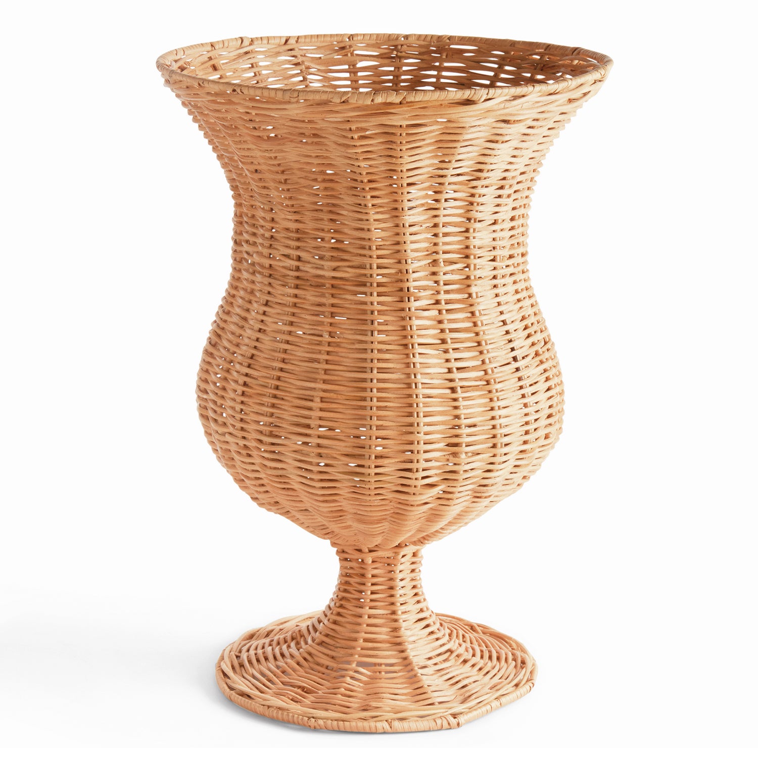Chesapeake Rattan Footed Urn