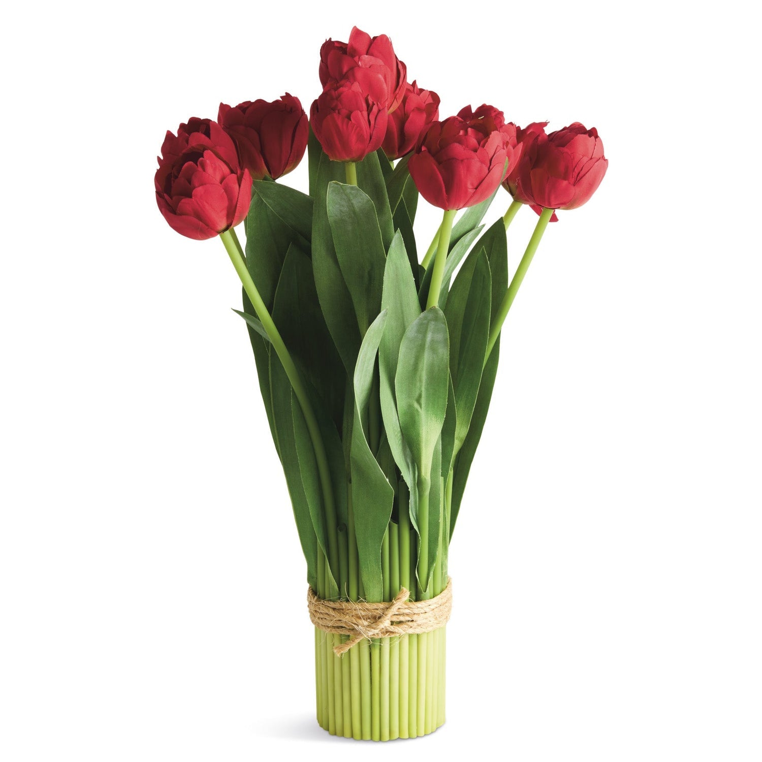 Peony Tulip Bundle 18in Drop-In Faux Plant
