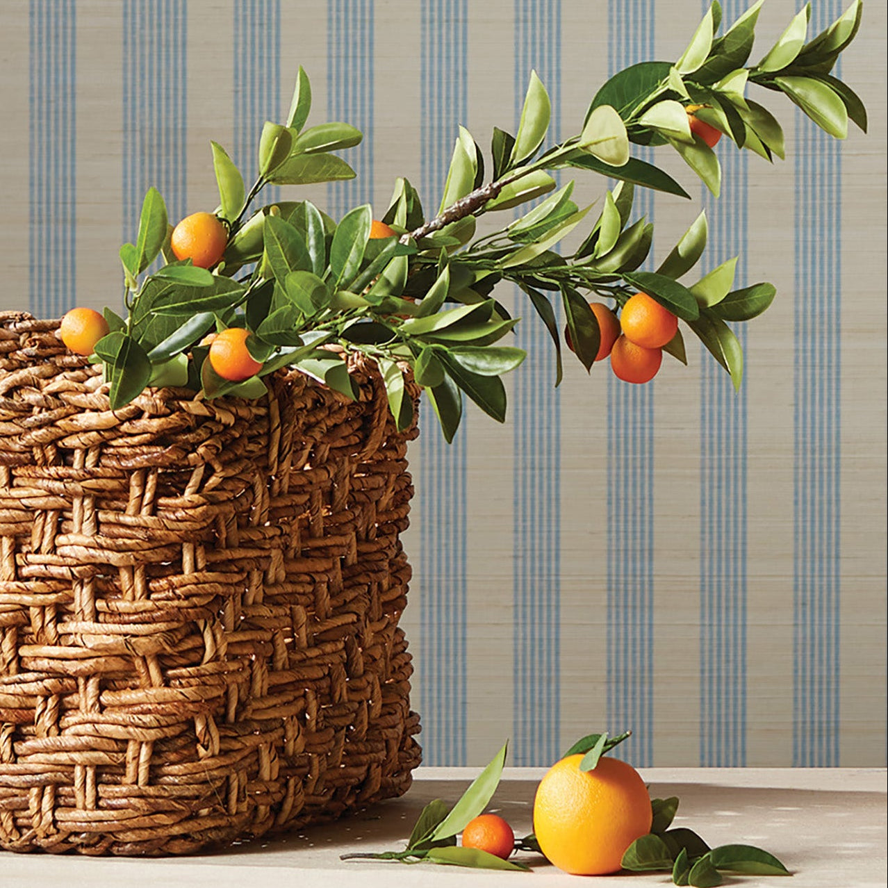 Orange Branches 43in Faux Branches Set of 2