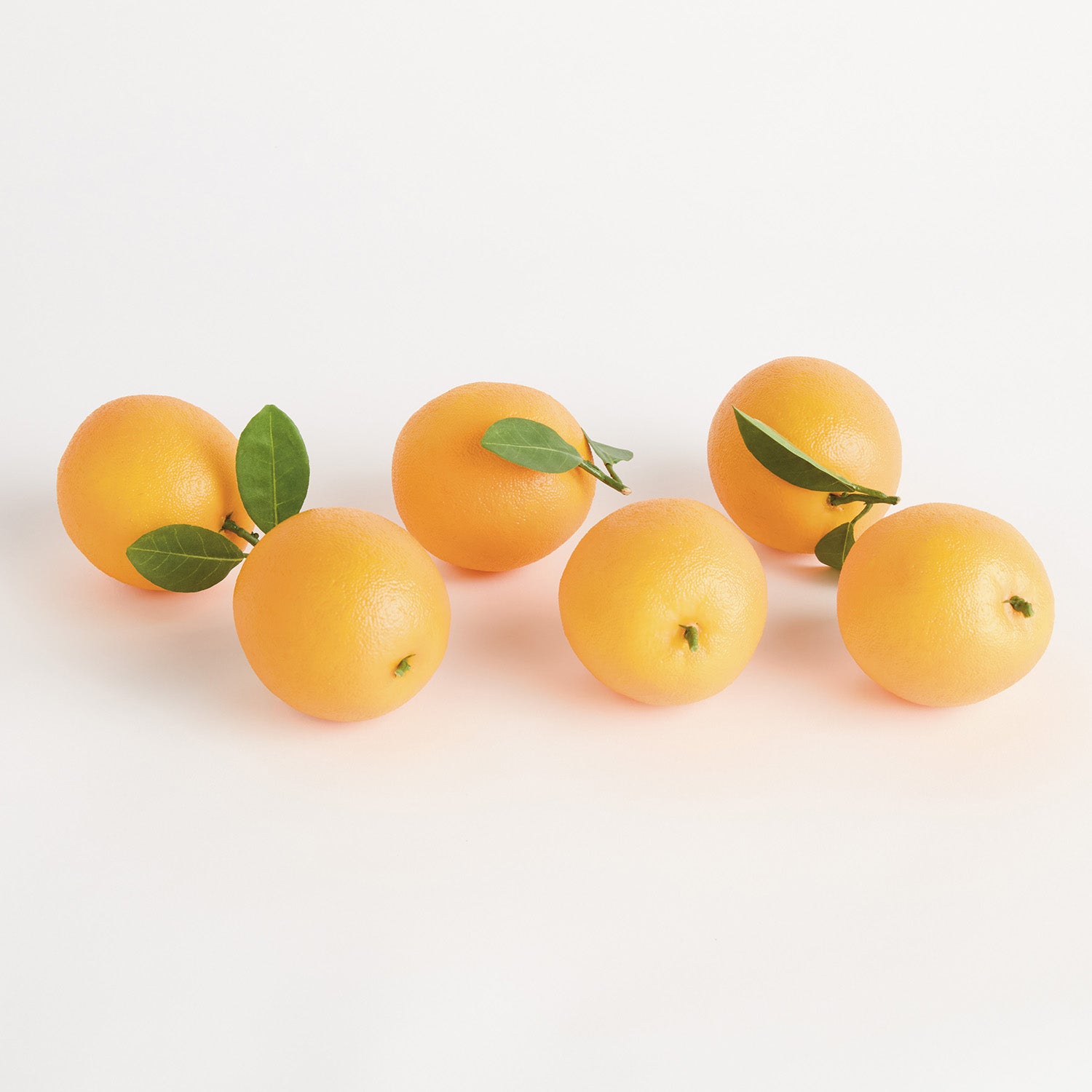Faux Oranges Assorted Set of 6