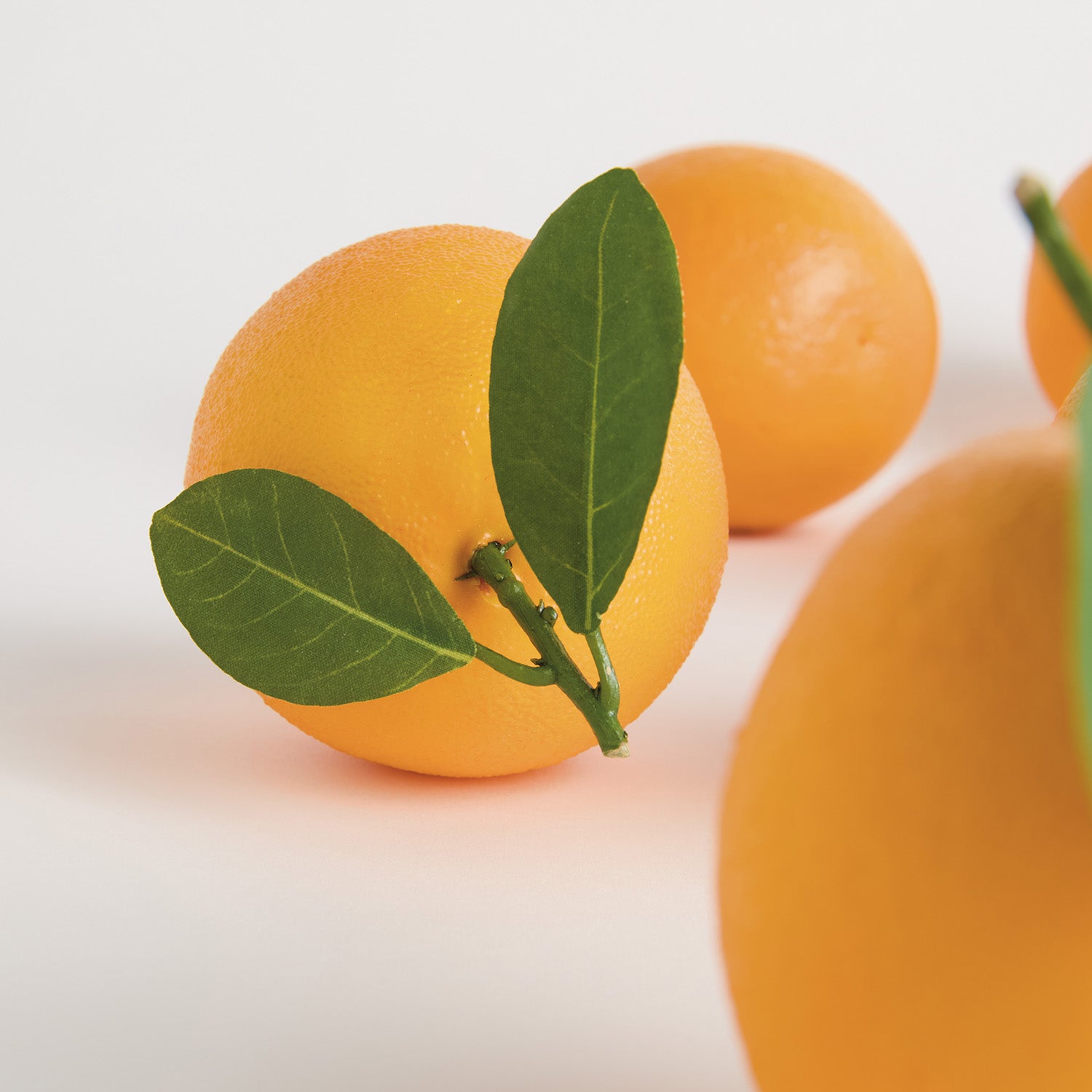 Faux Oranges Assorted Set of 6