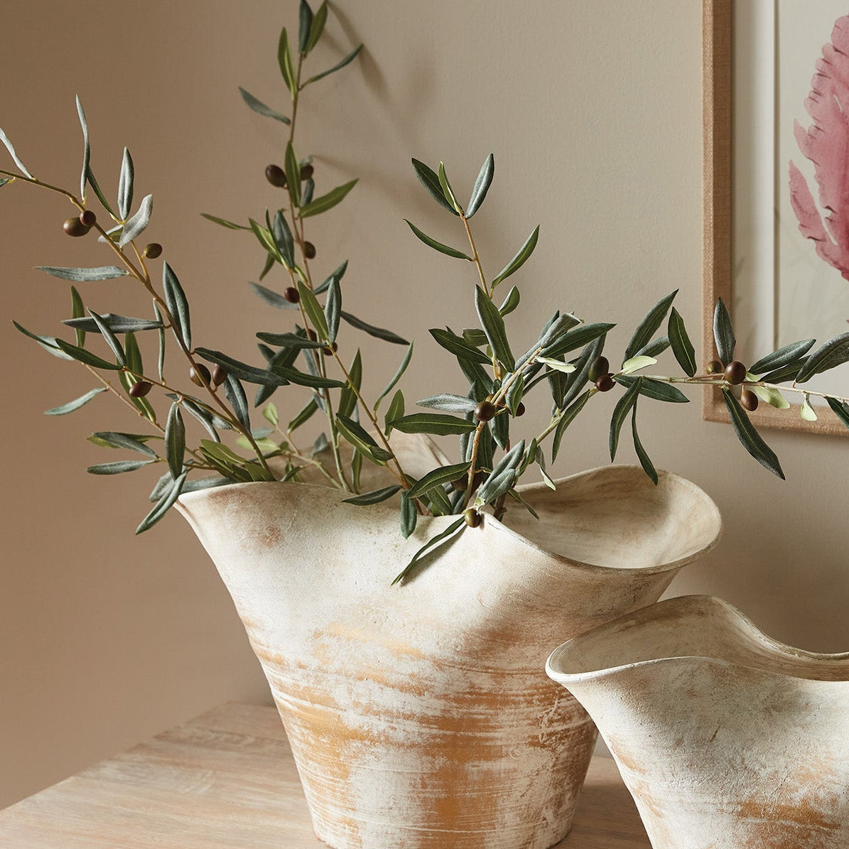 Olive 30in Faux Stem Set of 4