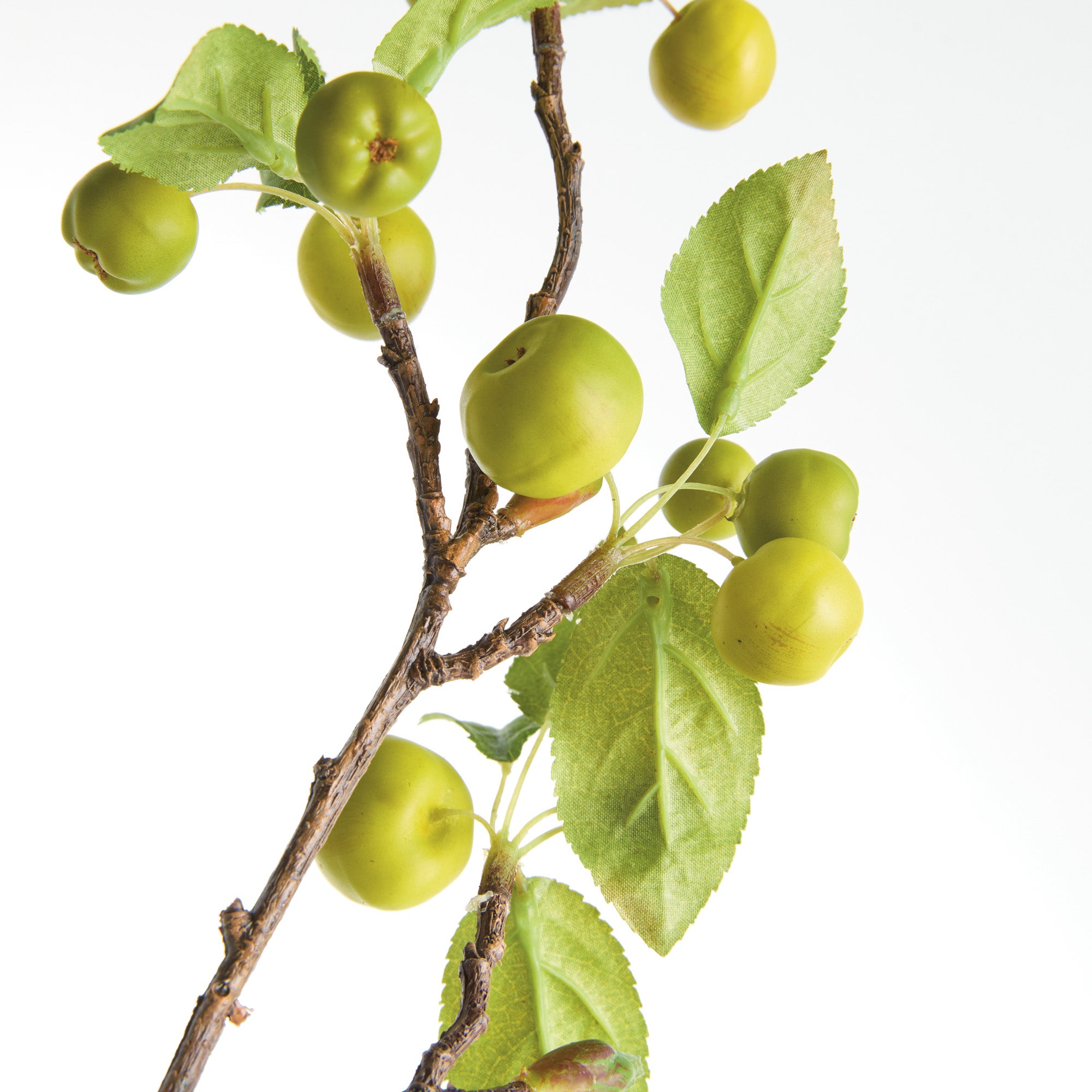 Crabapple Branches 45in Faux Plant Stem Set of 2