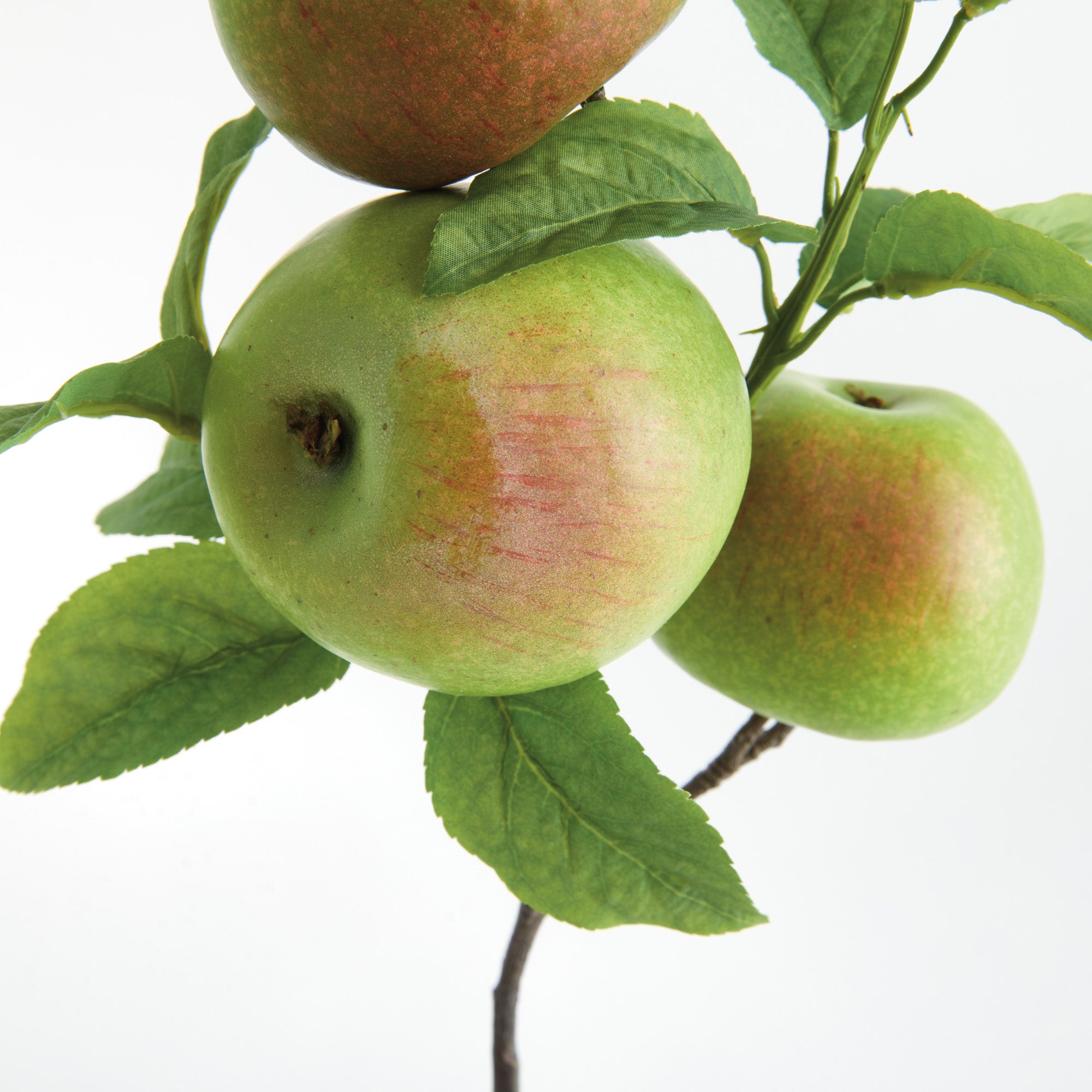 Apple Branches 20in Faux Plant Stem Set of 4