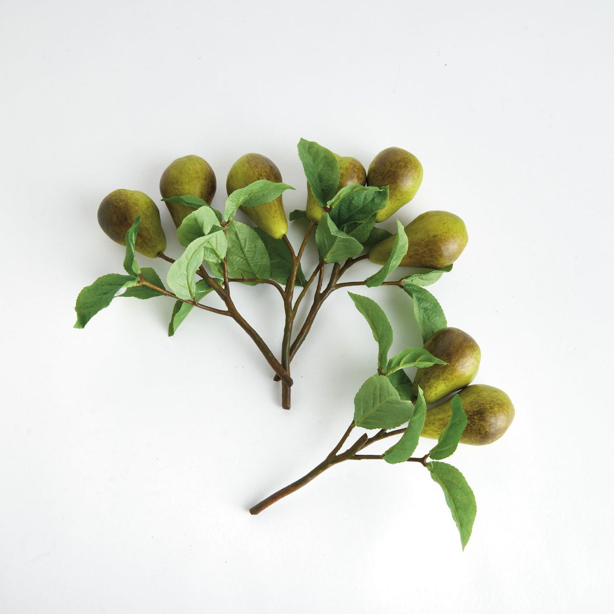 Pear Picks 9.5in Faux Plant Stem Set of 4
