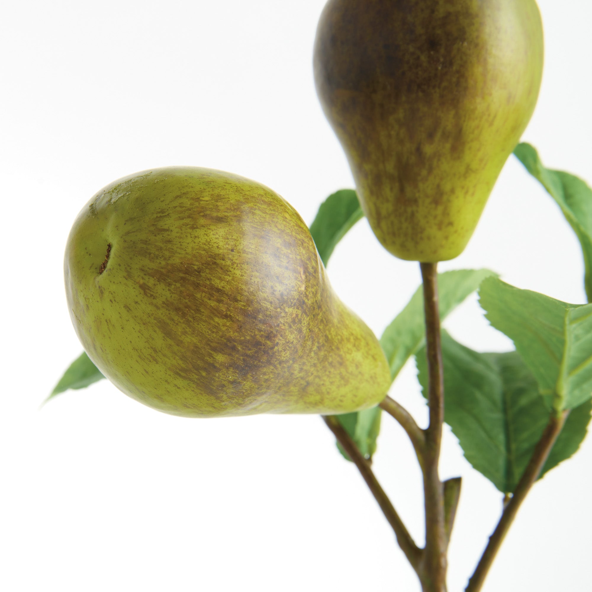 Pear Picks 9.5in Faux Plant Stem Set of 4