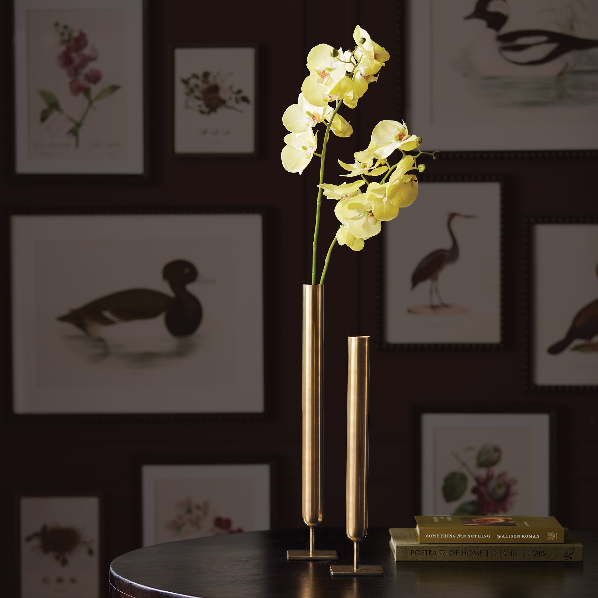 Phalaenopsis Orchid 28in Faux Plant Stem Set of 4 3
