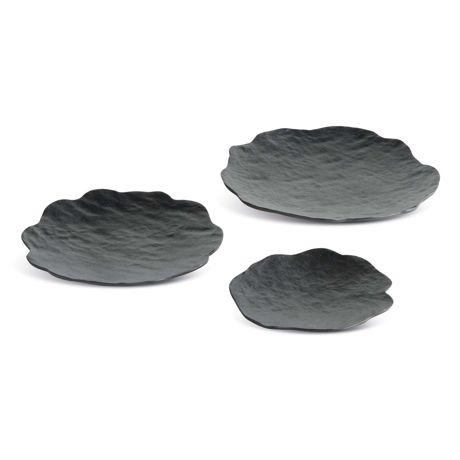 Rylee Black Decorative Tray Set of 3