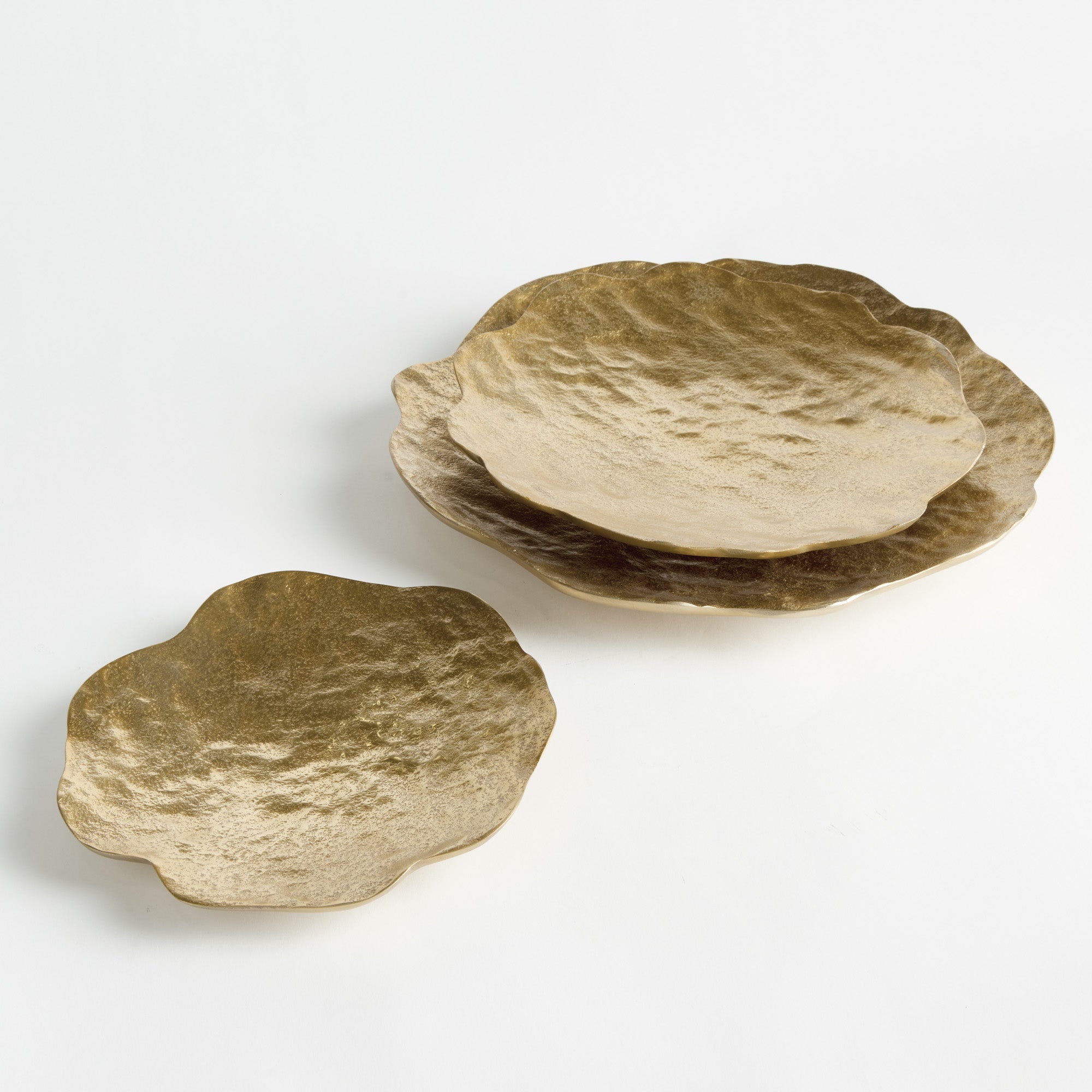 Rylee Gold Decorative Tray Set of 3