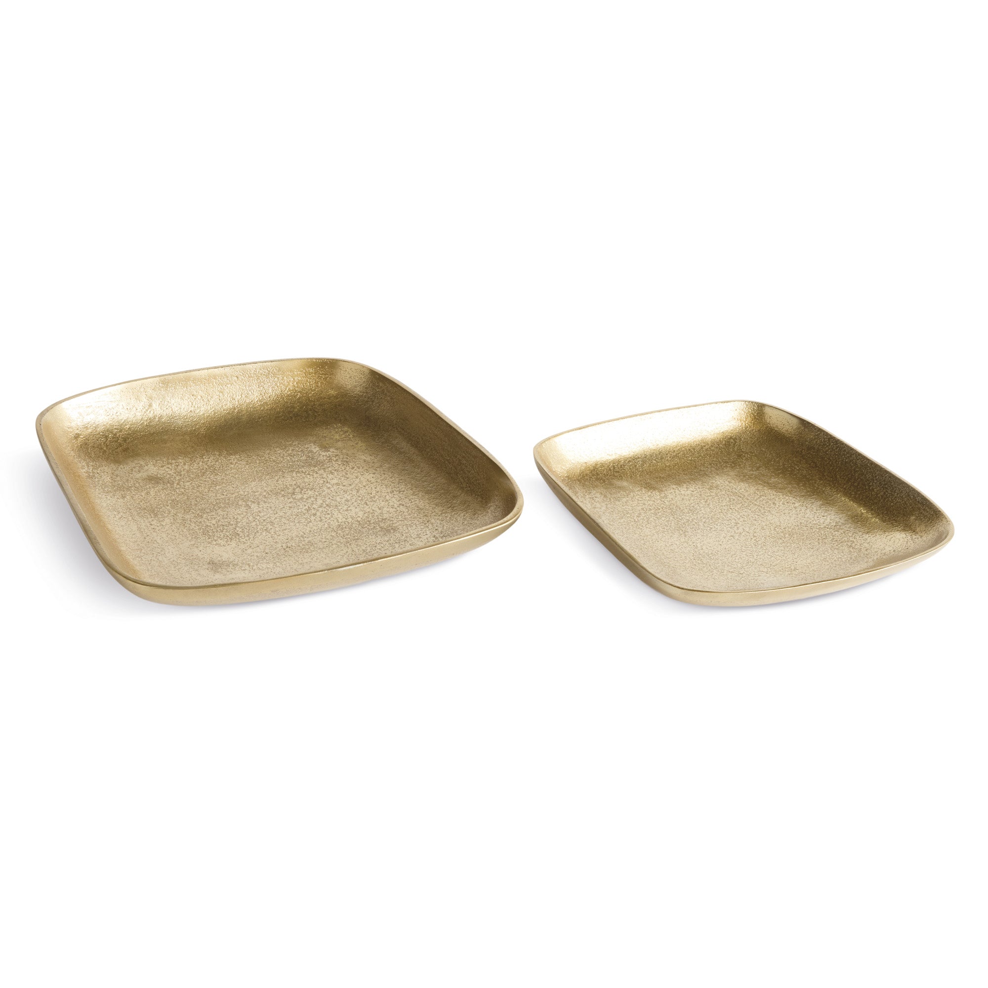 Benton Gold Decorative Tray Set of 2