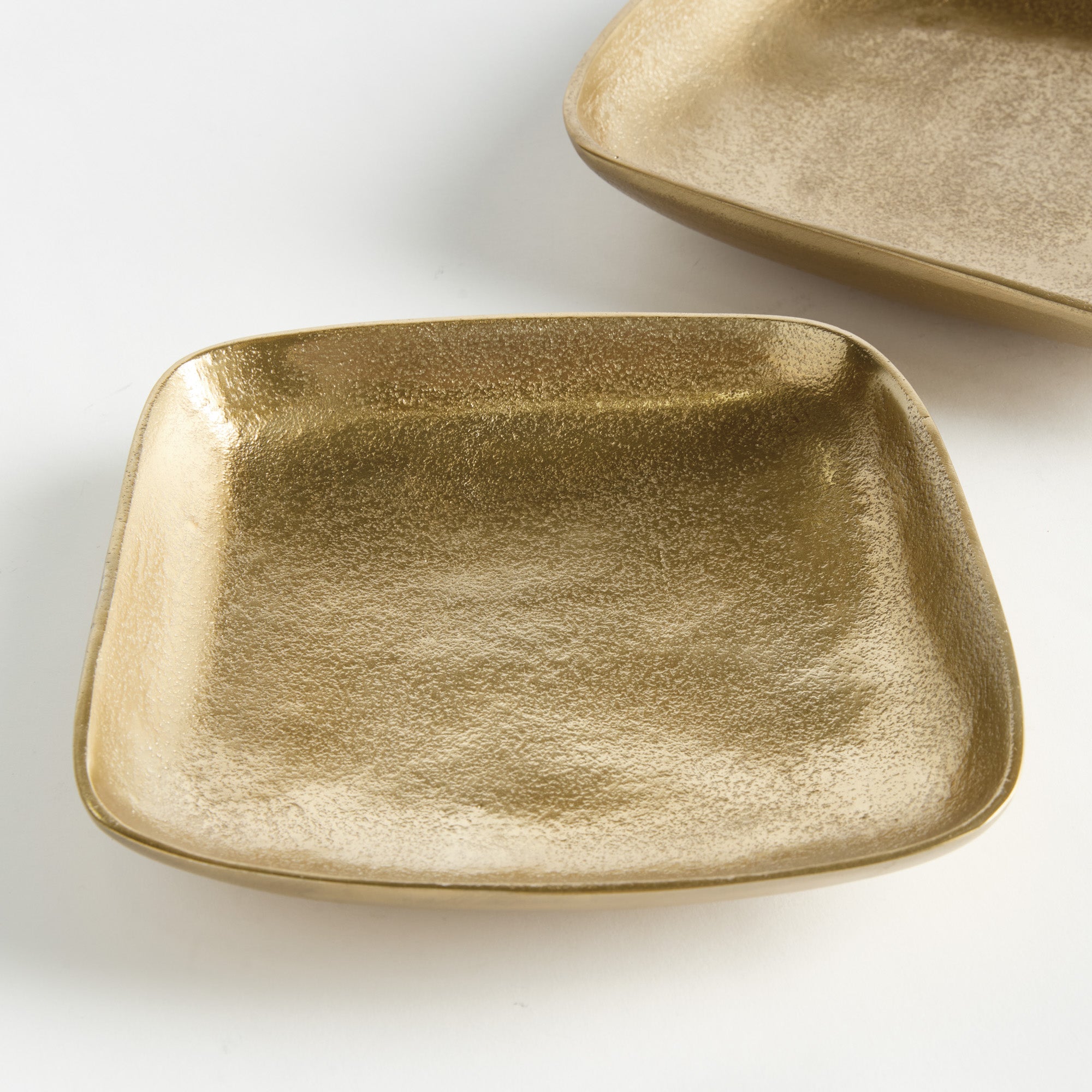 Benton Gold Decorative Tray Set of 2
