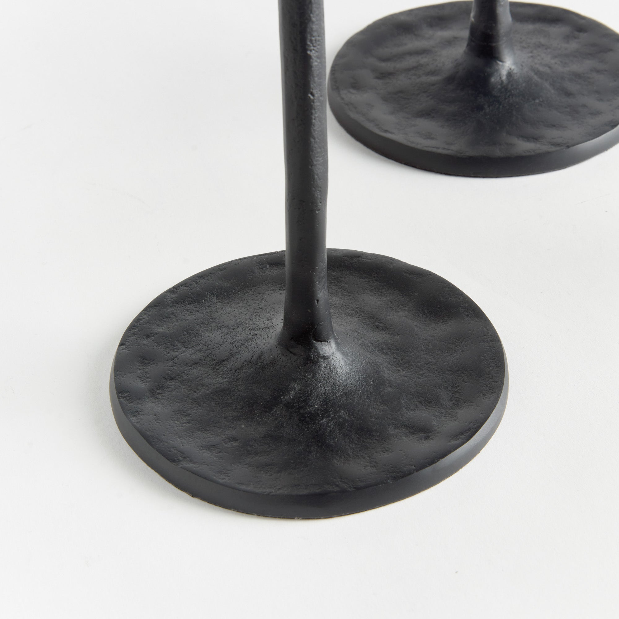 Noah Black Grande Taper Holders Set of 3