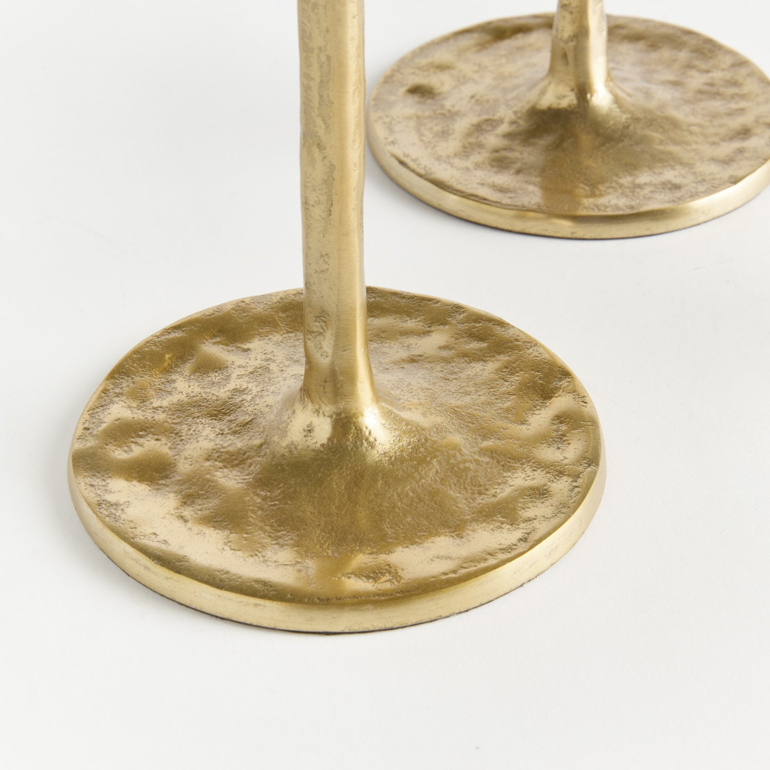 Noah Gold Grande Taper Holder Set of 3