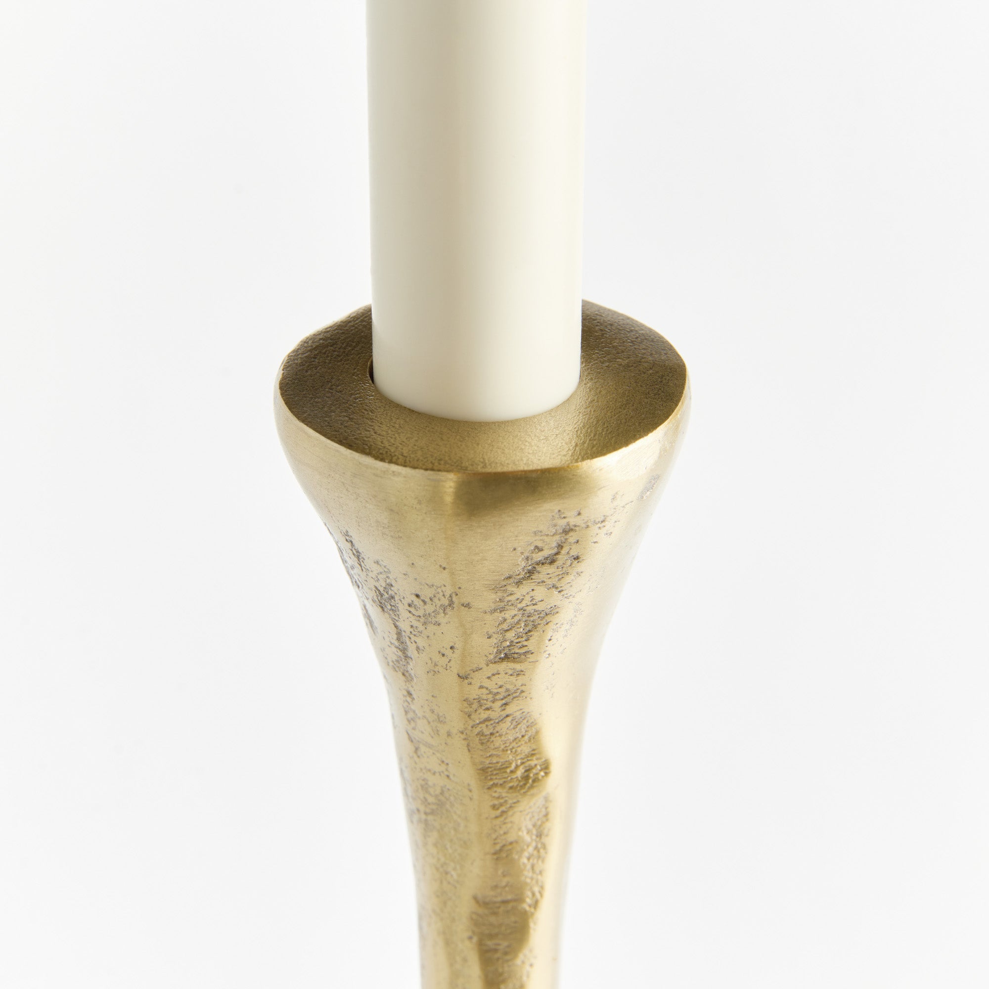 Noah Gold Grande Taper Holder Set of 3