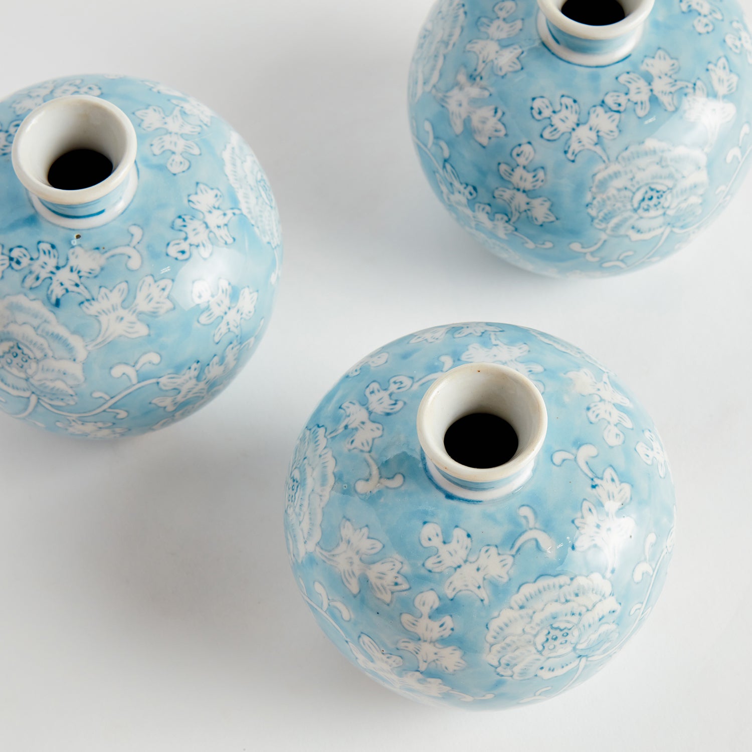 Monarch Lotus Bud Vase Set of 3