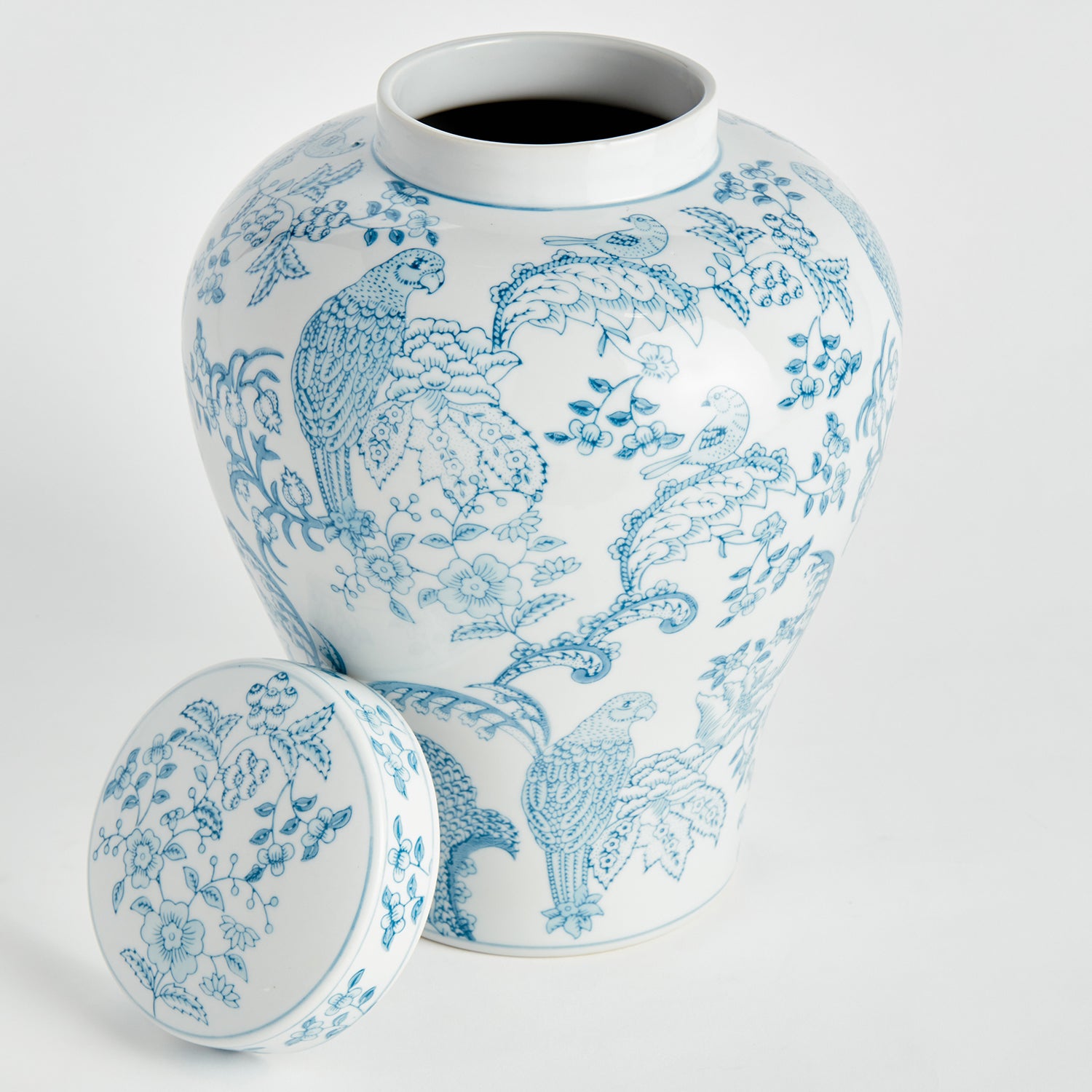 Monarch Parrot Ginger Jar