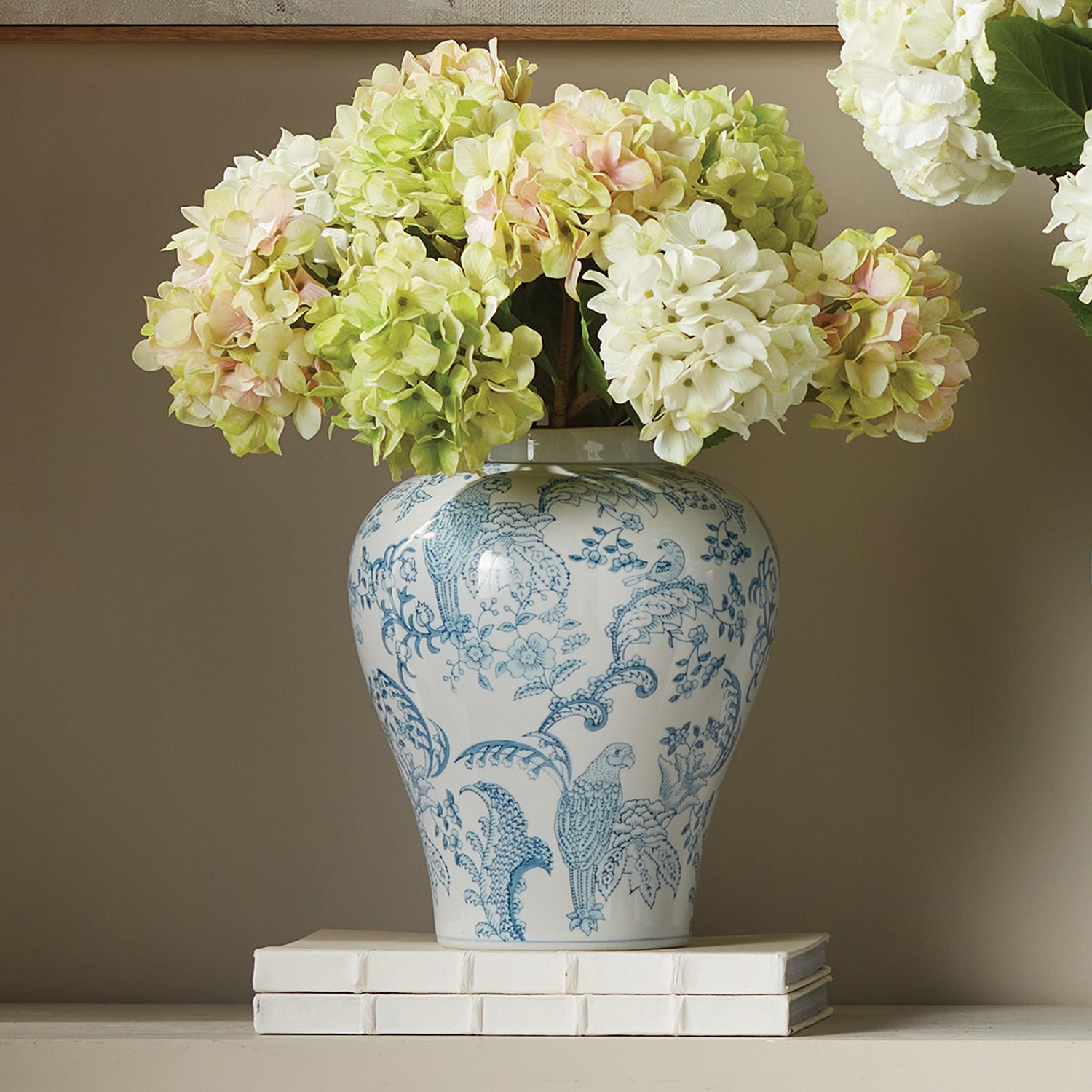 Monarch Parrot Ginger Jar