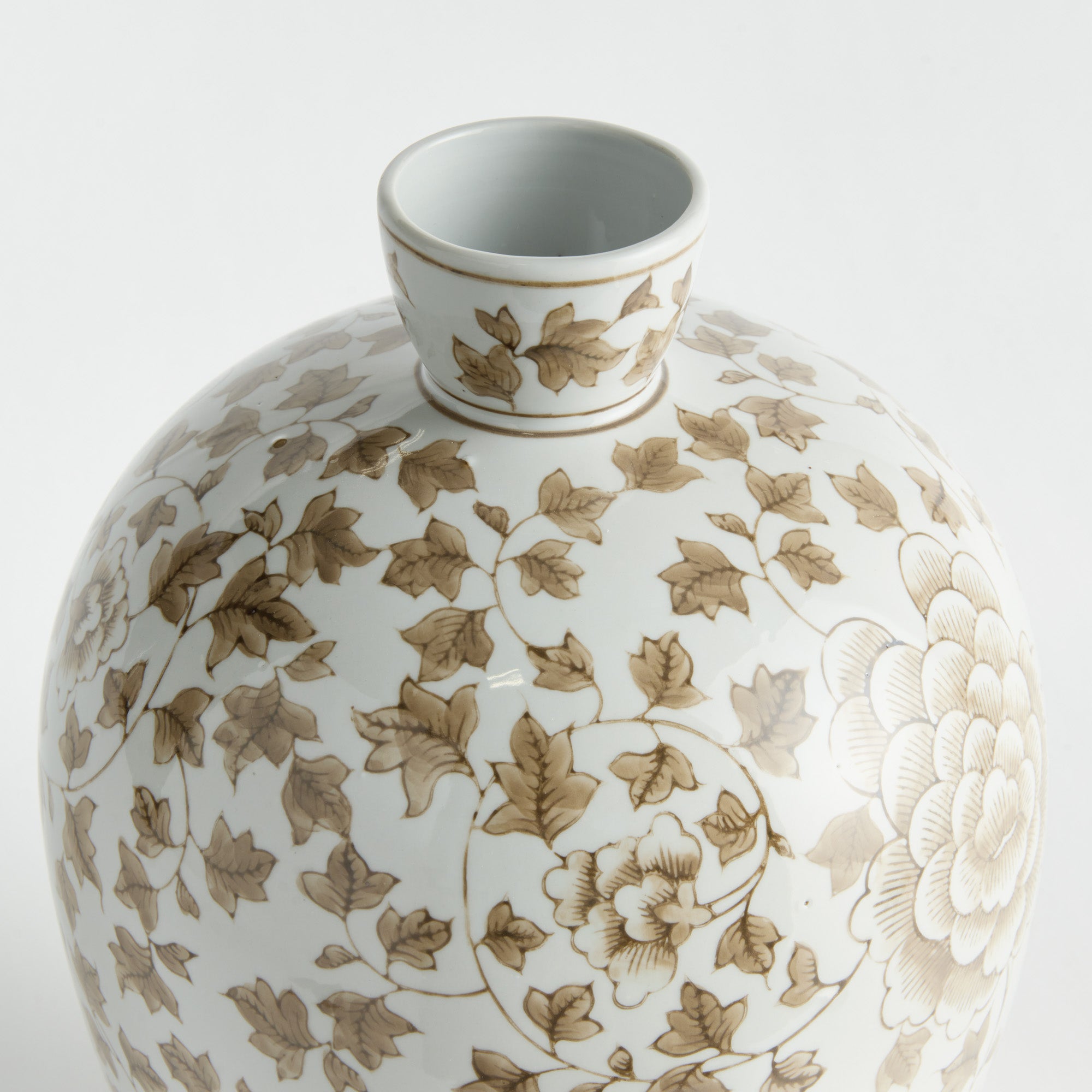 Province Lotus Bottle Vase