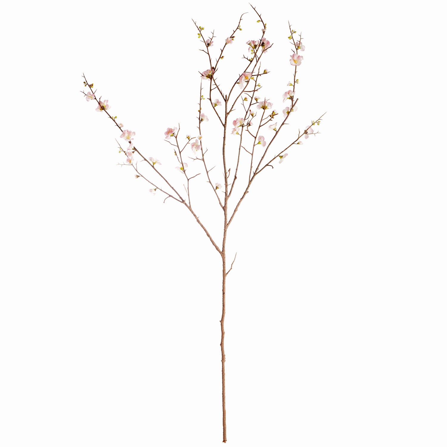Pink Quince Blossom 54in Faux Branches Set of 2