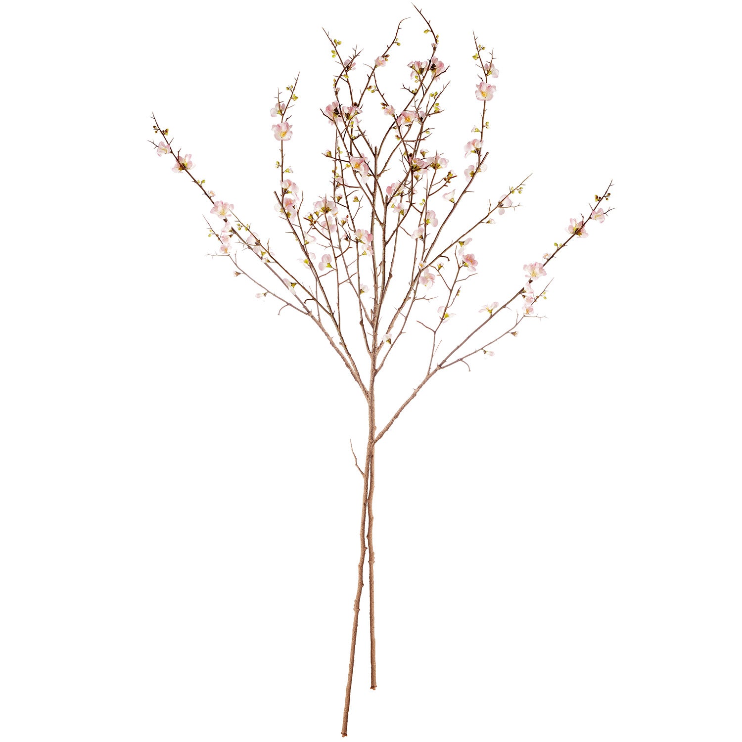 Pink Quince Blossom 54in Faux Branches Set of 2