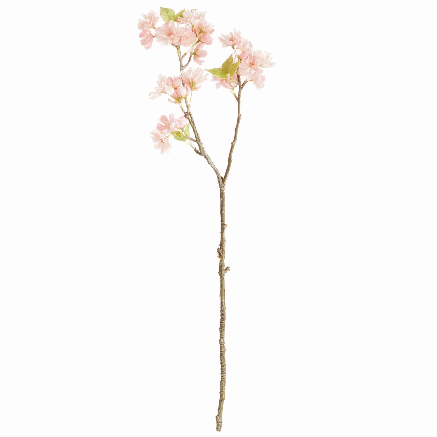 Double Cherry Blossom Stems 28in Faux Stem Set of 2