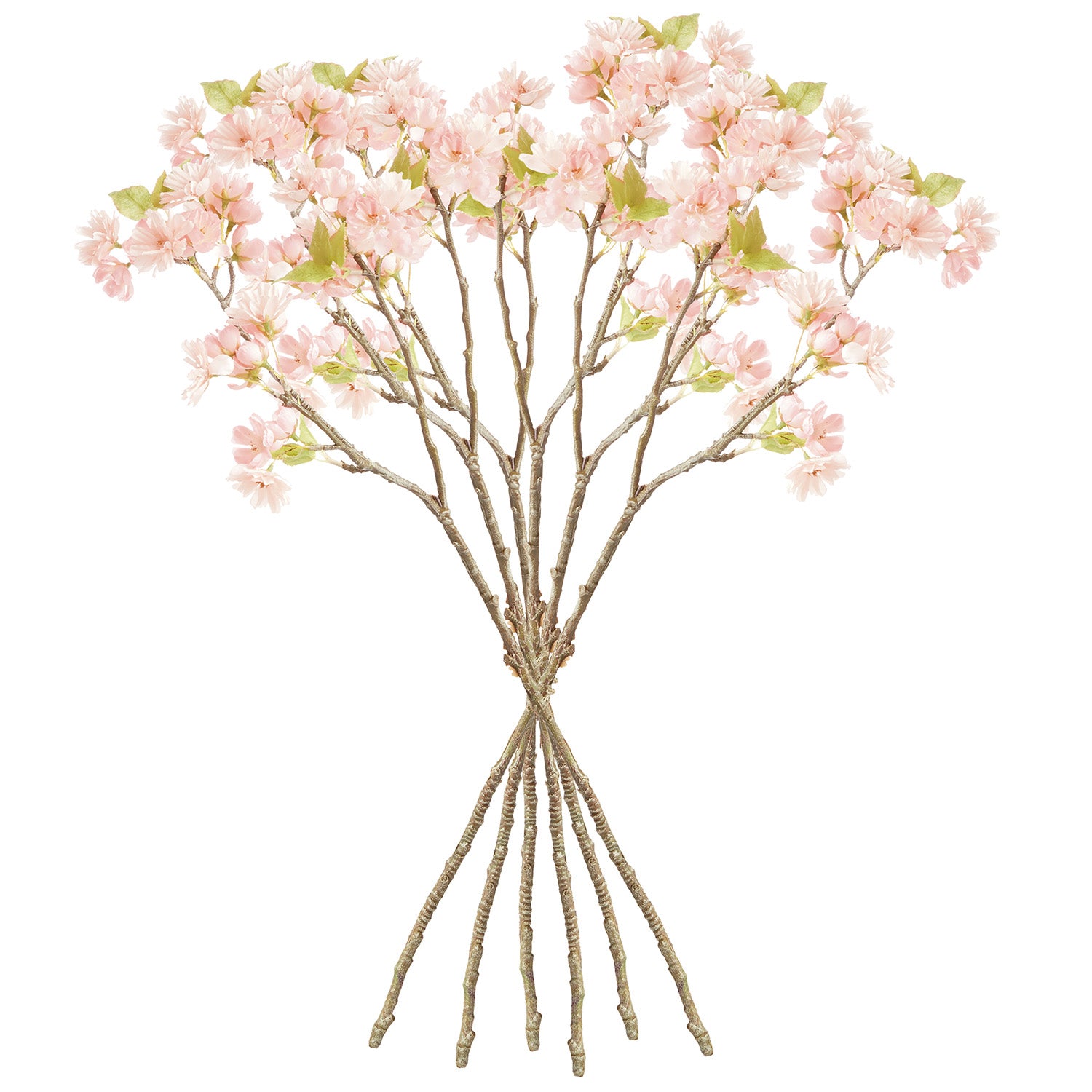 Double Cherry Blossom Stems 28in Faux Stem Set of 2