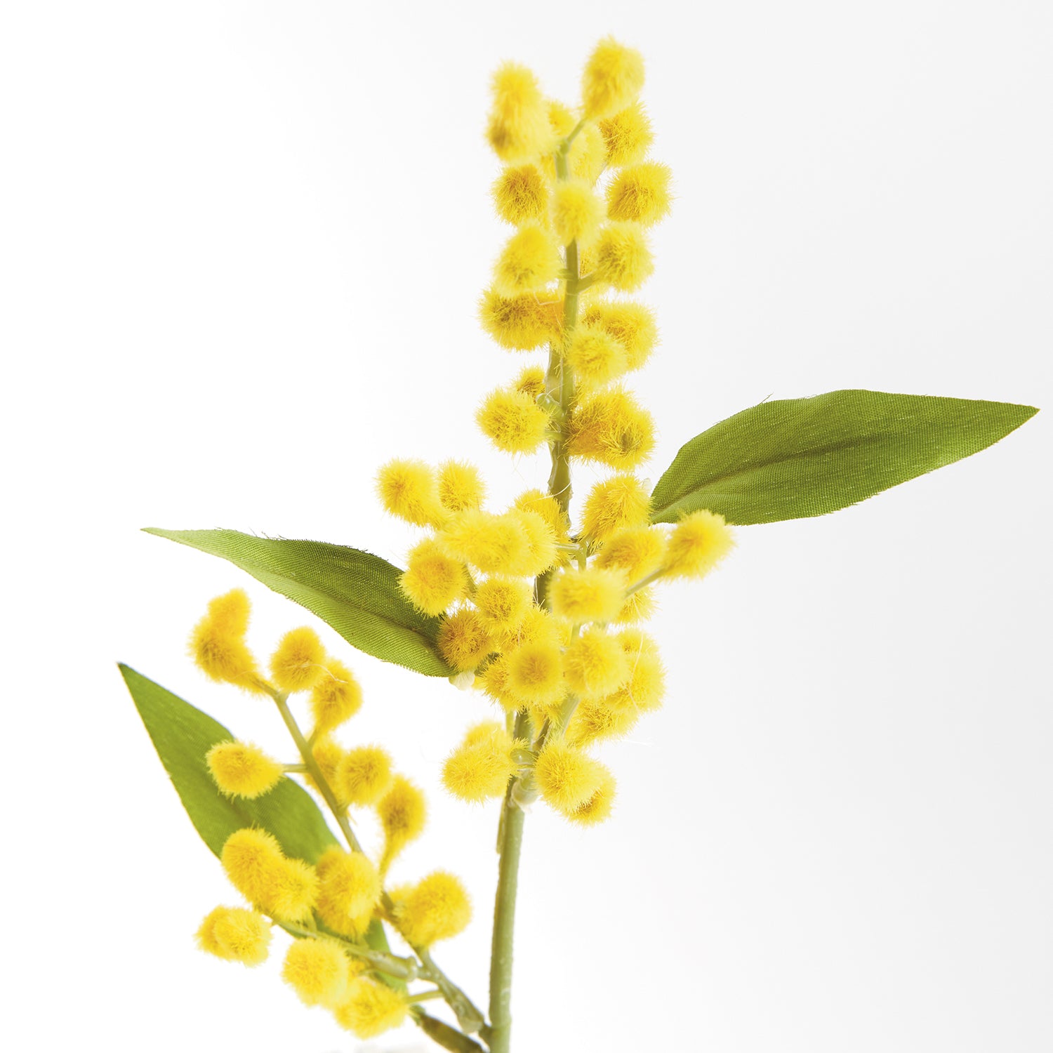 Mimosa Cuttings 11in Faux Stem Set of 12