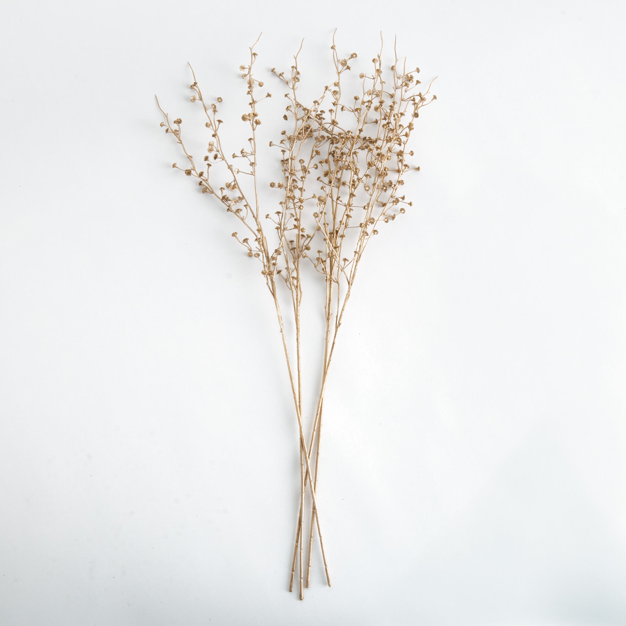 Gilded Baby's Breath 31in Faux Plant Stem Set of 4